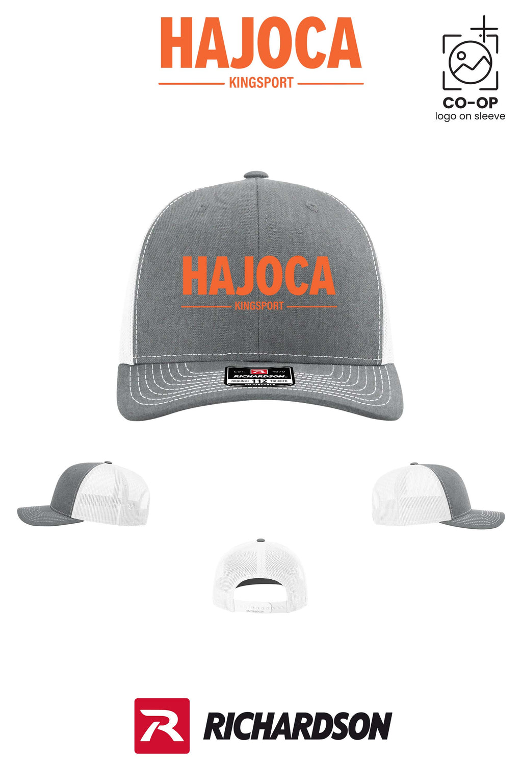 Richardson 112 Trucker Cap - HAJOCA - KINGSPORT