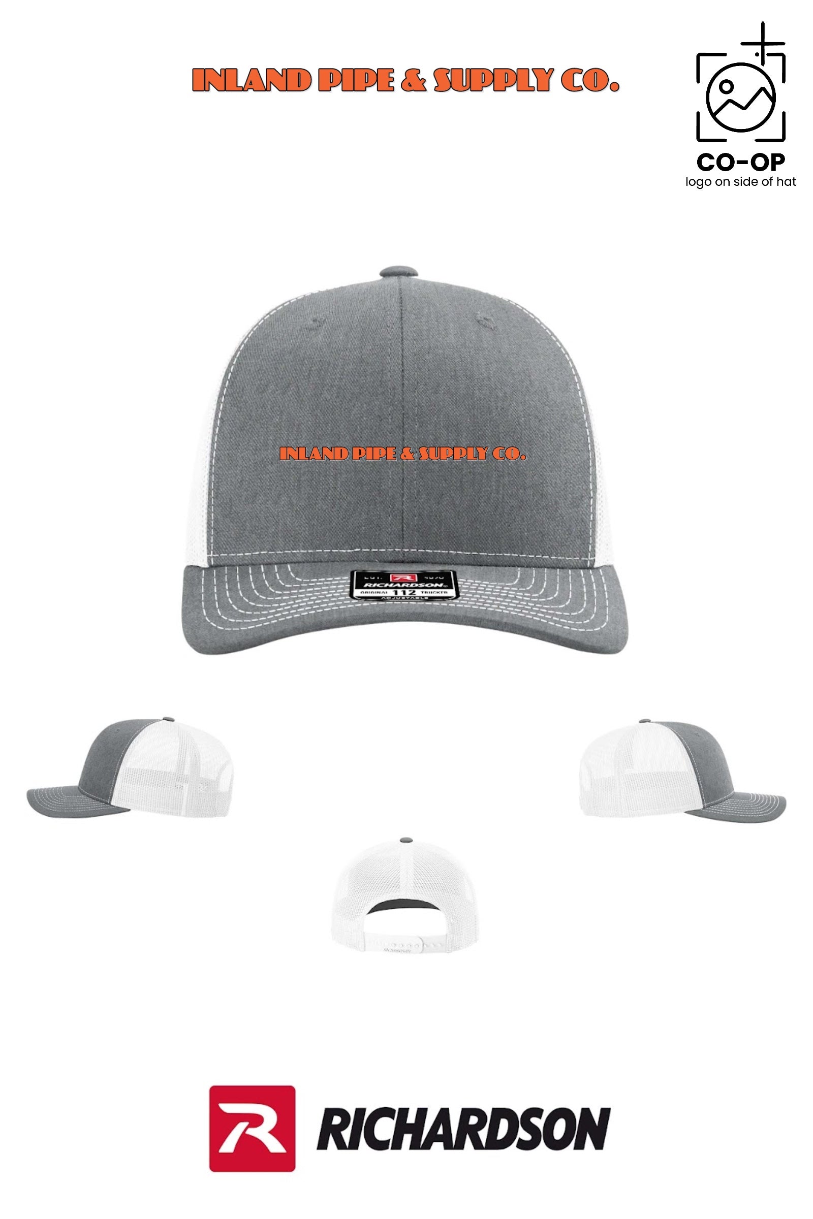 Richardson 112 Trucker Cap - INLAND PIPE AND SUPPLY
