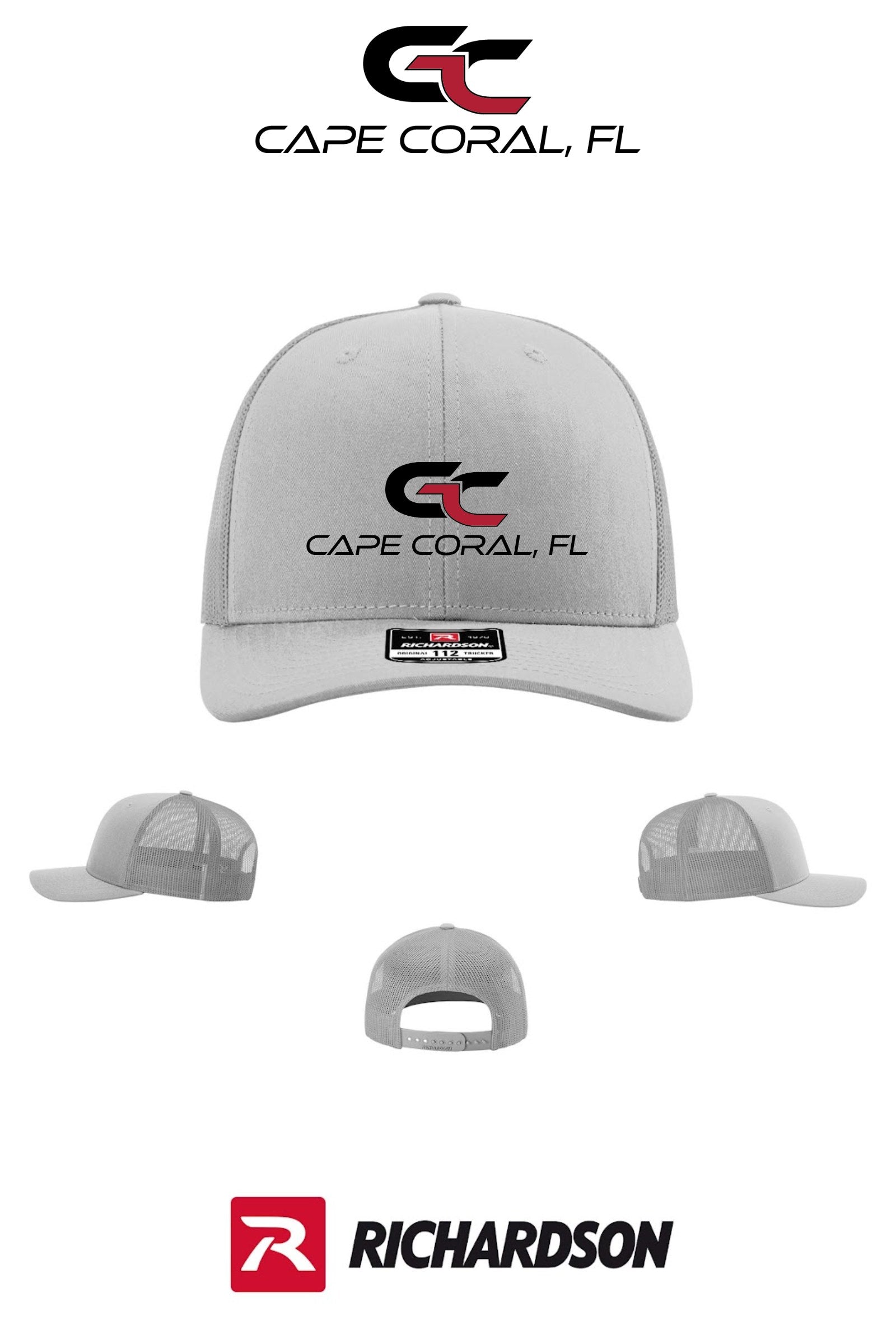Richardson 112 Trucker Cap - GORMAN CO - CAPE CORAL