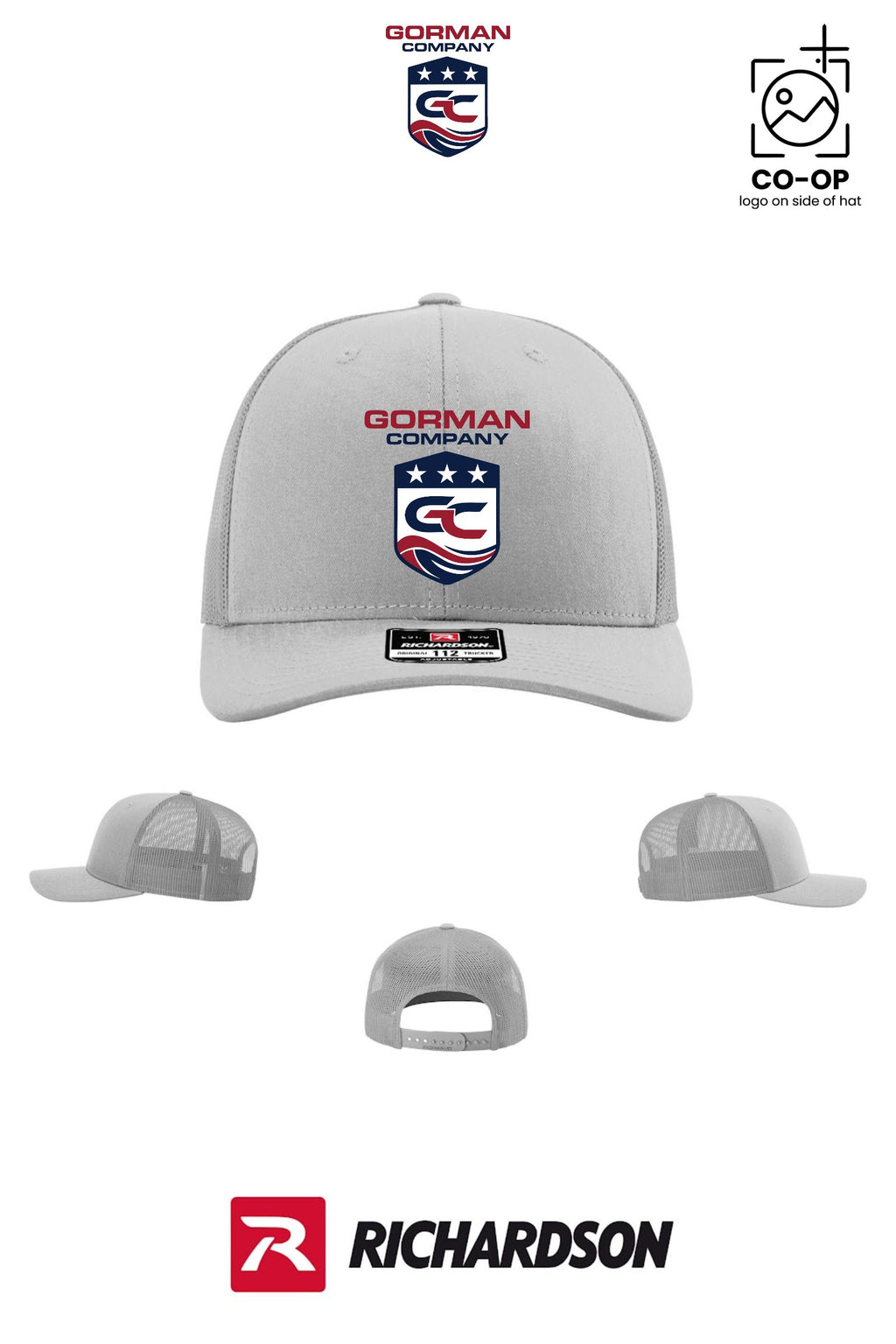 Richardson 112 Trucker Cap - GORMAN CO - PANAMA CITY