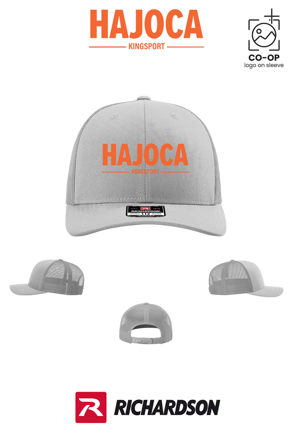 Richardson 112 Trucker Cap - HAJOCA - KINGSPORT