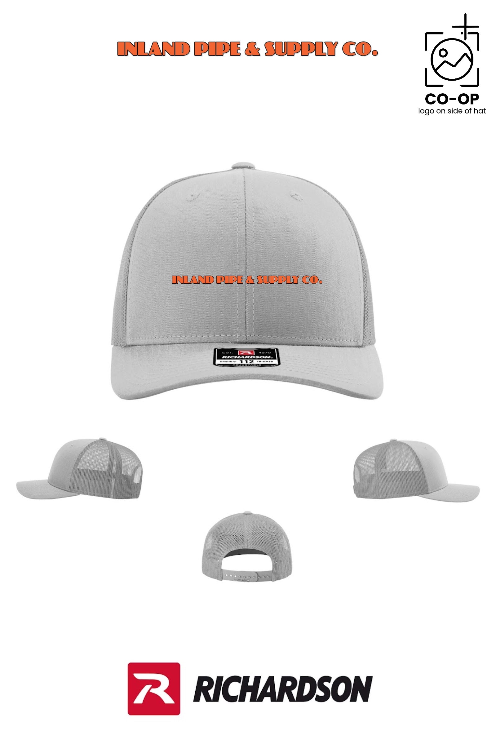 Richardson 112 Trucker Cap - INLAND PIPE AND SUPPLY