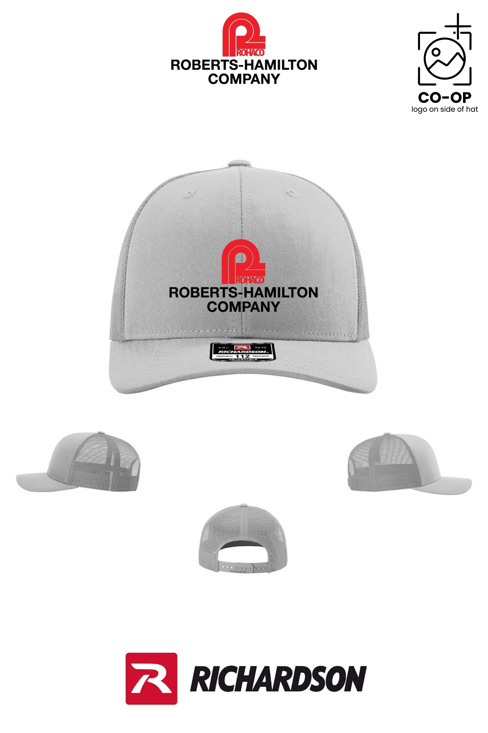 Richardson 112 Trucker Cap - ROBERTS-HAMILTON