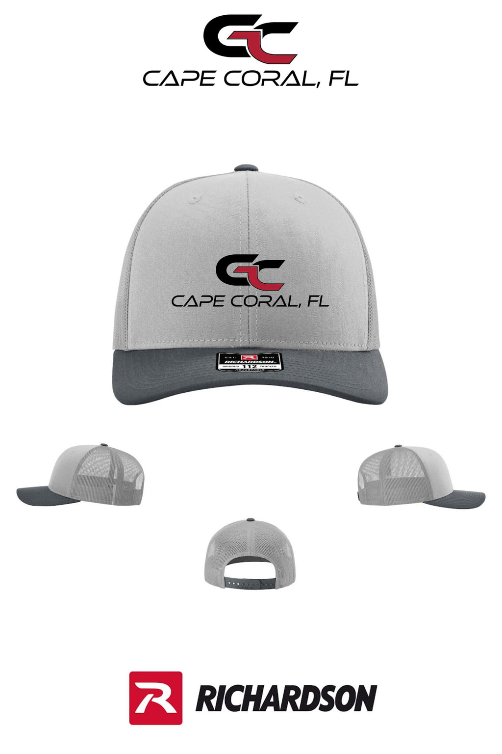 Richardson 112 Trucker Cap - GORMAN CO - CAPE CORAL
