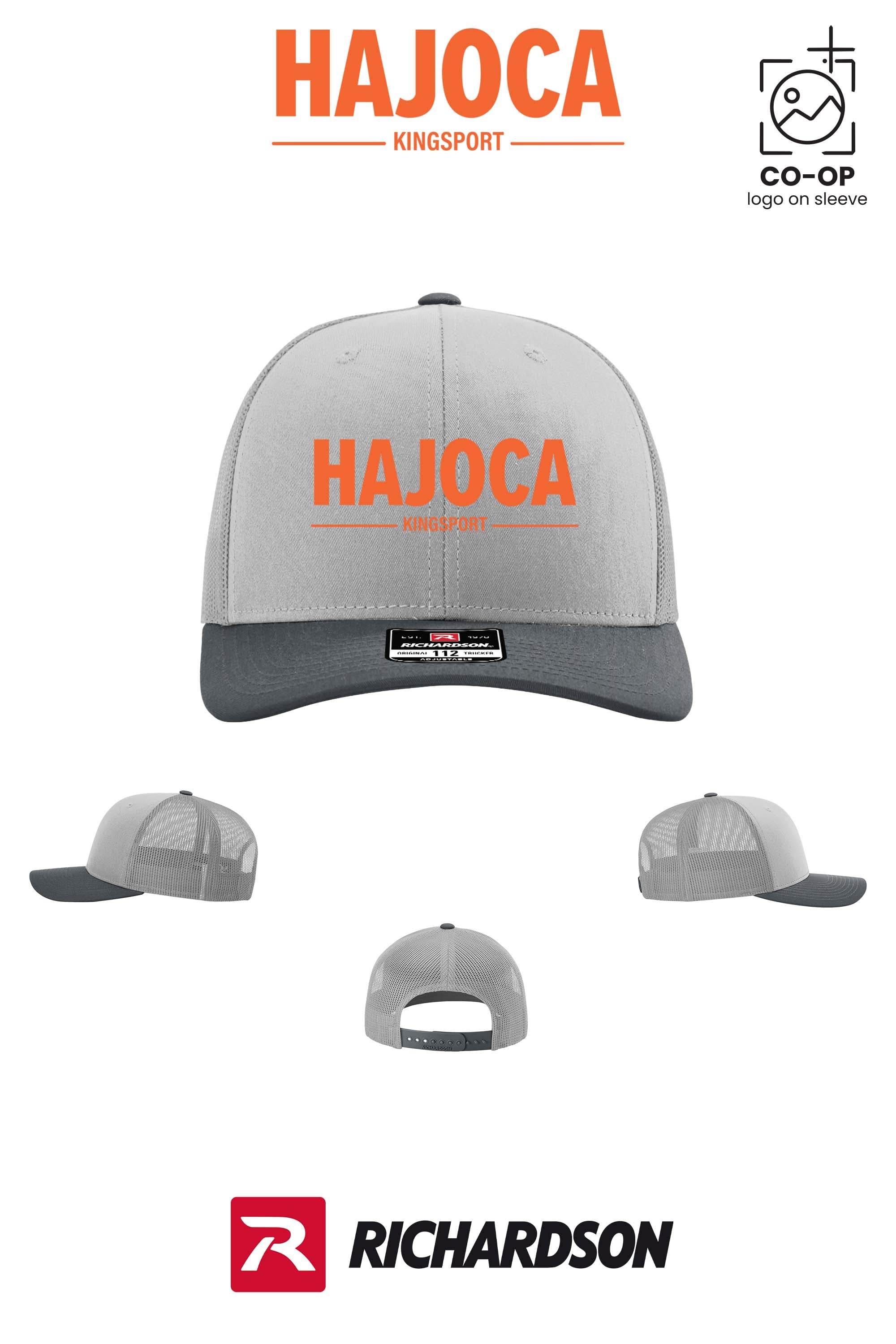 Richardson 112 Trucker Cap - HAJOCA - KINGSPORT
