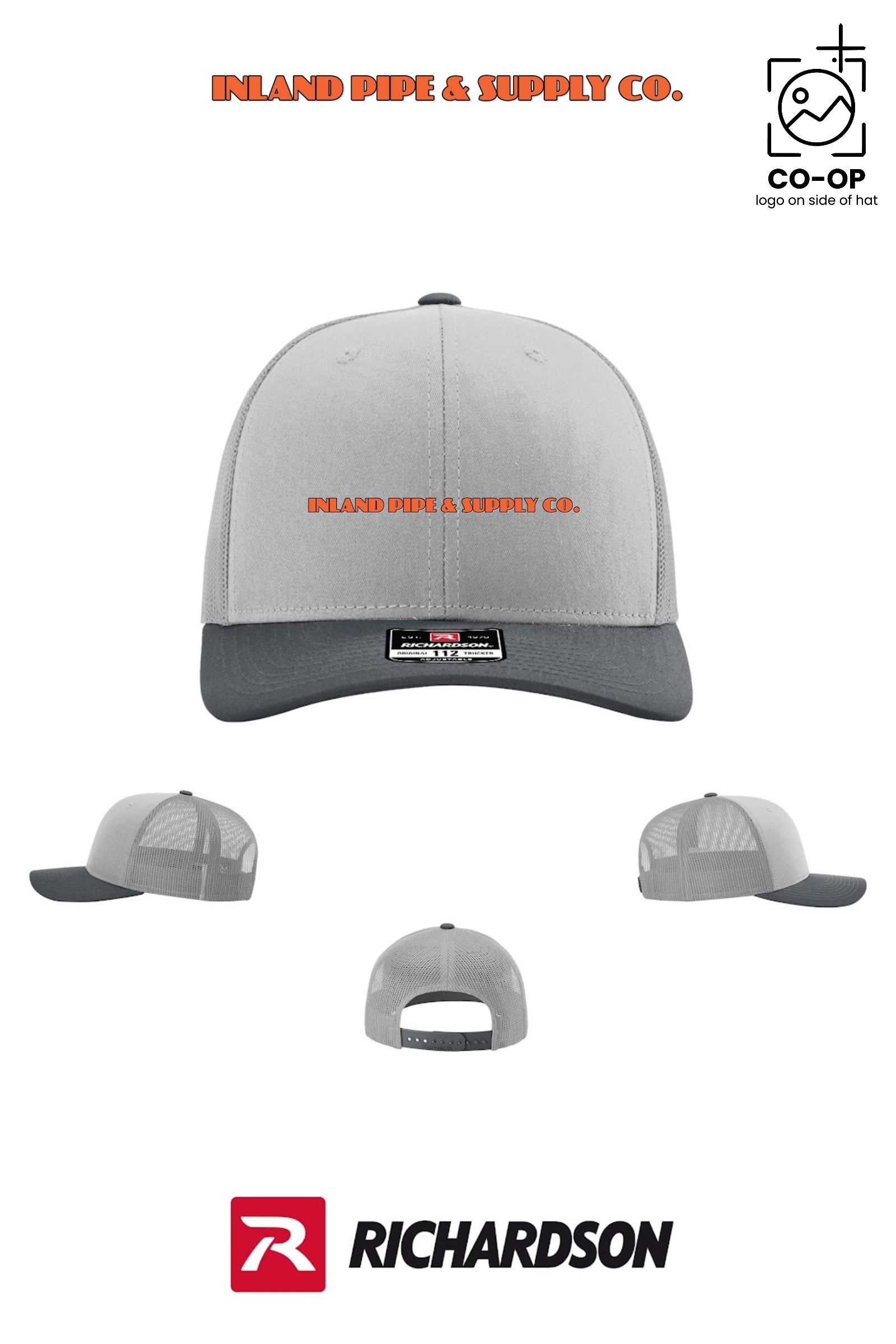 Richardson 112 Trucker Cap - INLAND PIPE AND SUPPLY