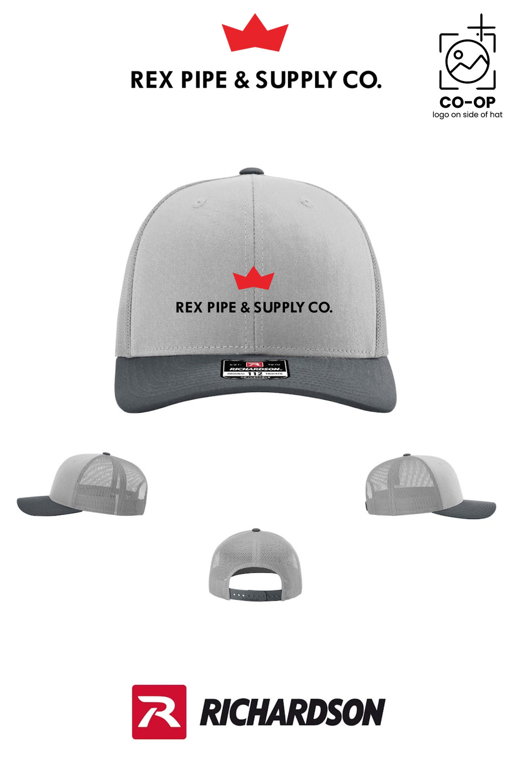 Richardson 112 Trucker Cap - REX PIPE AND SUPPLY