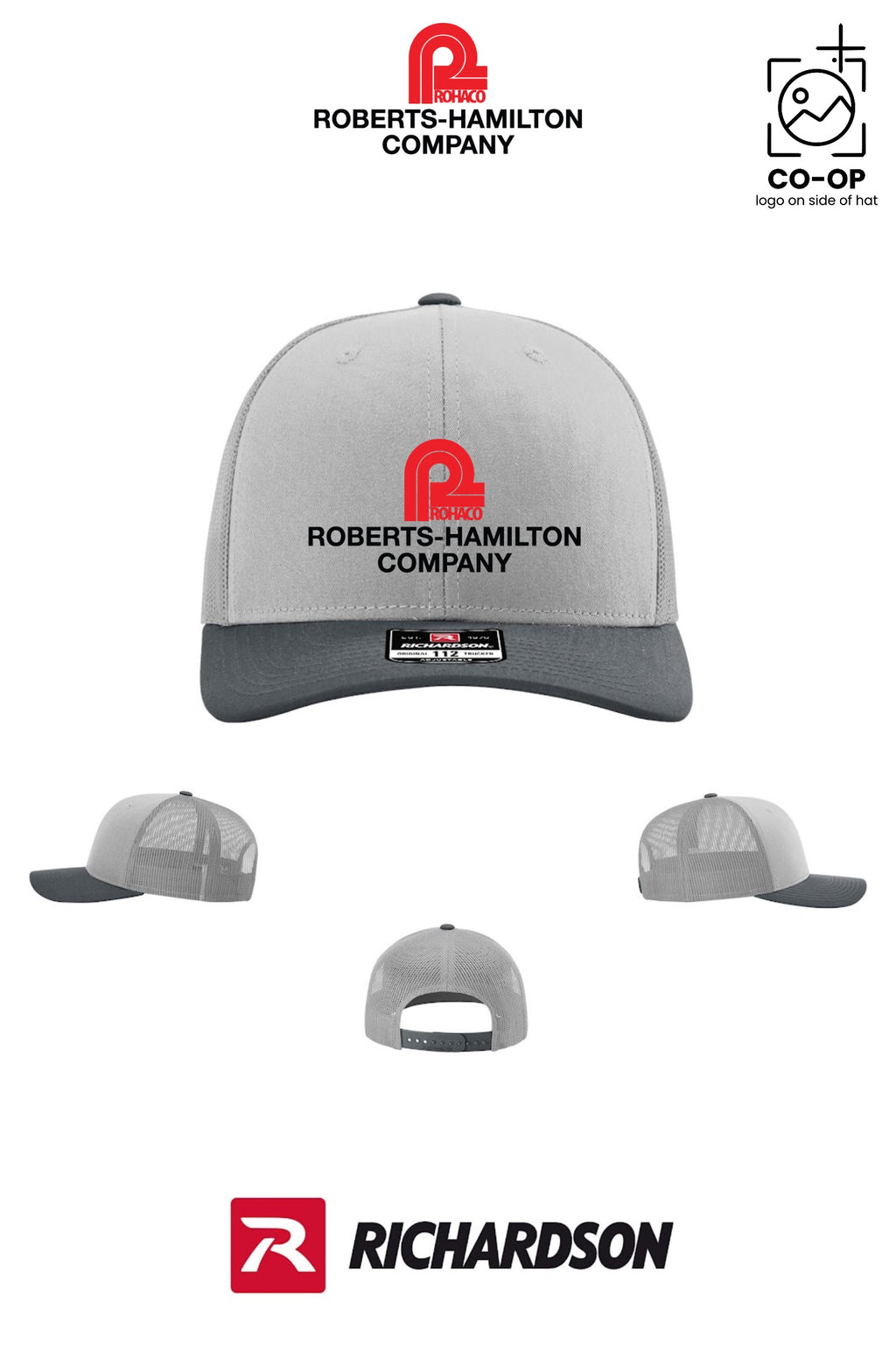 Richardson 112 Trucker Cap - ROBERTS-HAMILTON