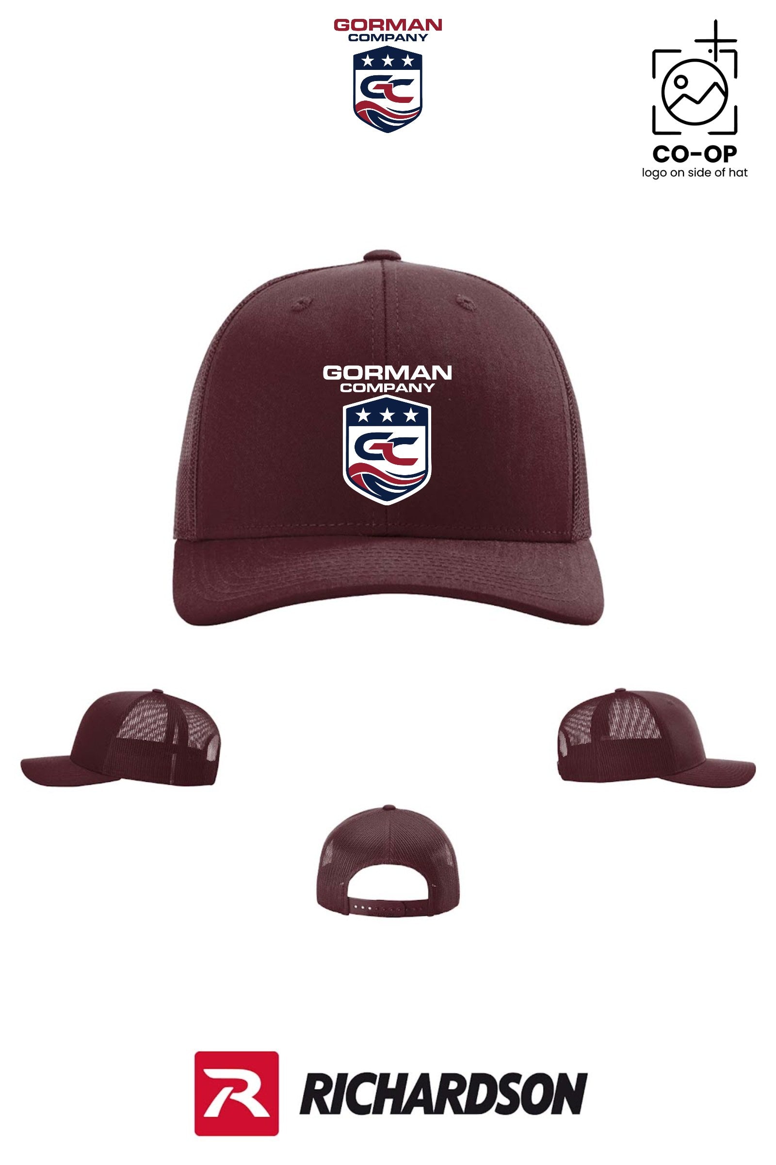 Richardson 112 Trucker Cap - GORMAN CO - PANAMA CITY