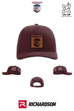*LEATHER PATCH* Richardson 112 Trucker Cap - GORMAN CO - PANAMA CITY - Pack of 25