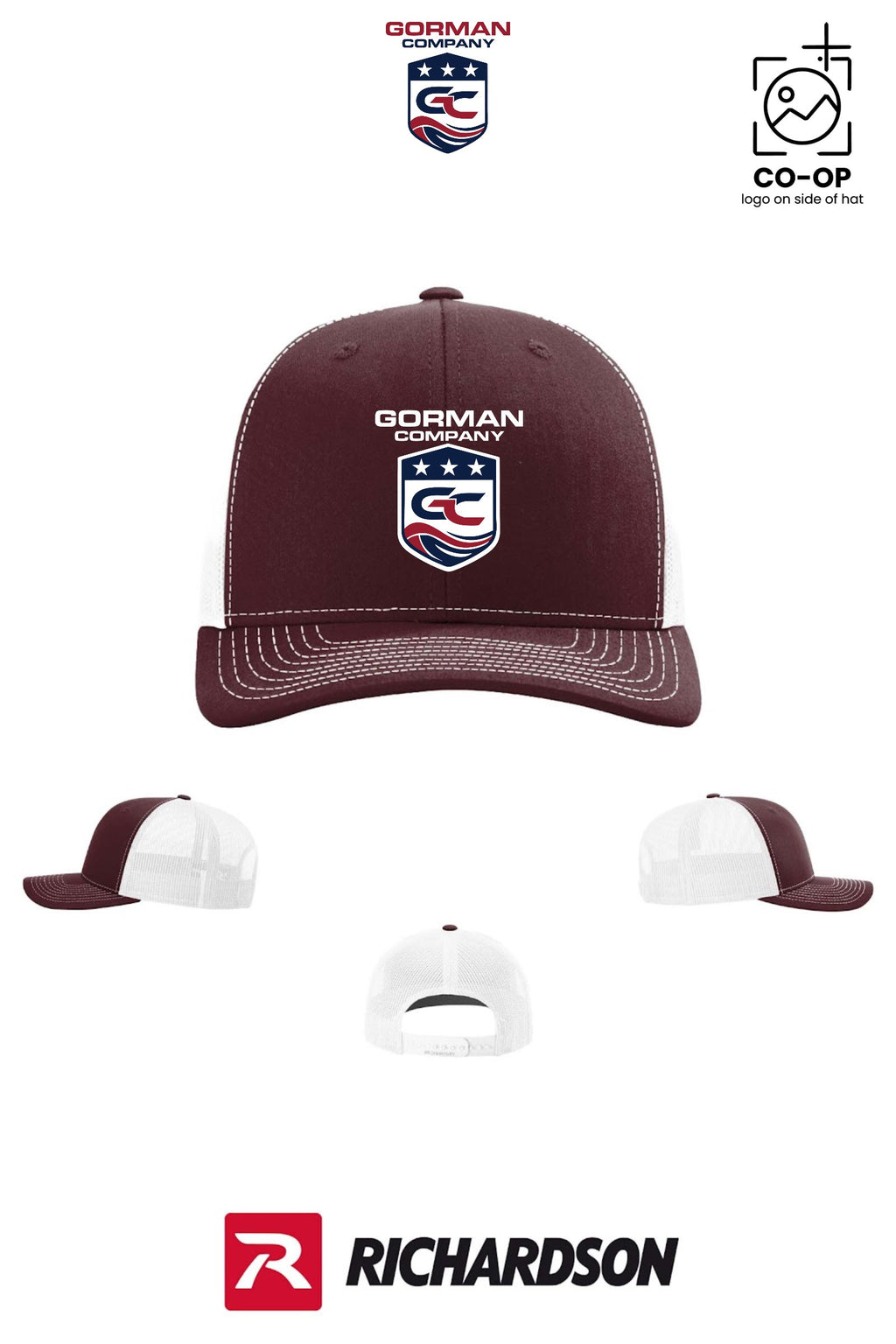 Richardson 112 Trucker Cap - GORMAN CO - PANAMA CITY