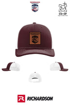 *LEATHER PATCH* Richardson 112 Trucker Cap - GORMAN CO - PANAMA CITY - Pack of 25