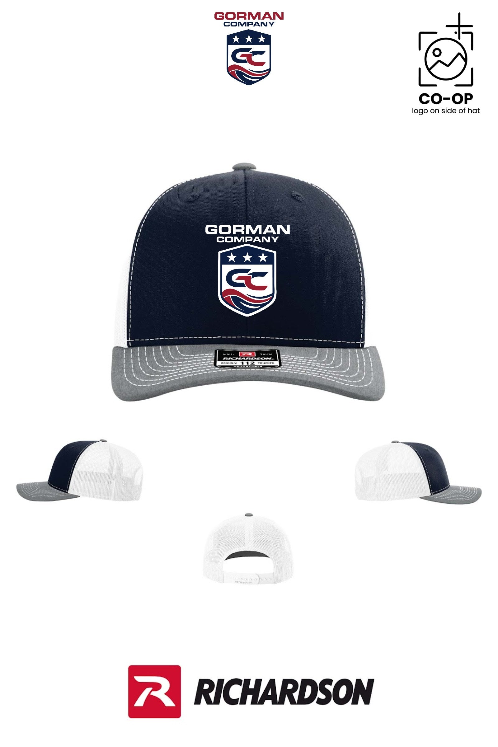 Richardson 112 Trucker Cap - GORMAN CO - PANAMA CITY