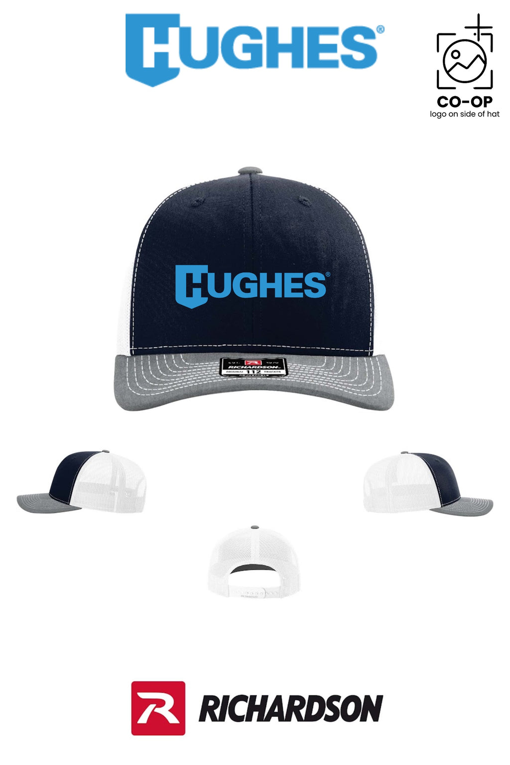 Richardson 112 Trucker Cap - HUGHES SUPPLY
