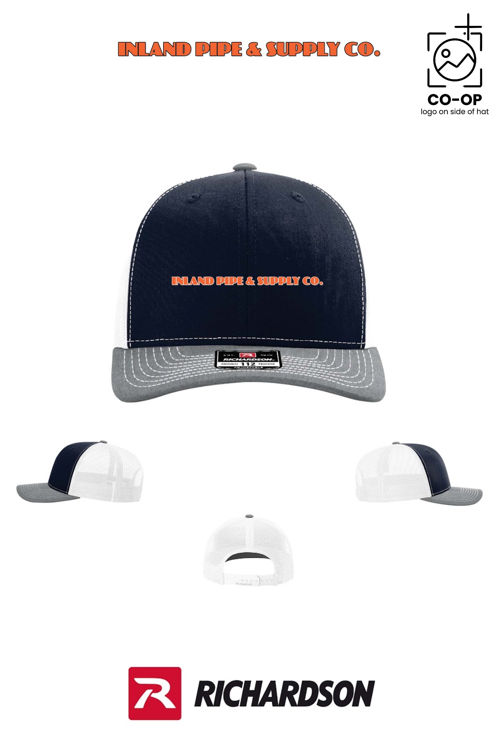Richardson 112 Trucker Cap - INLAND PIPE AND SUPPLY