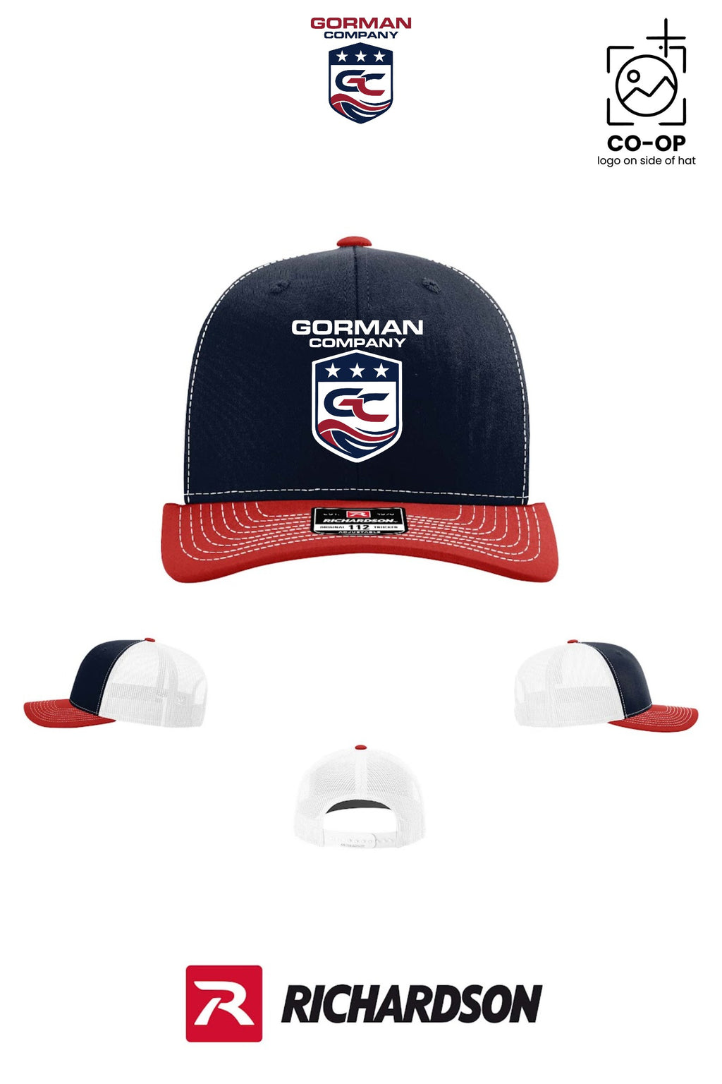 Richardson 112 Trucker Cap - GORMAN CO - PANAMA CITY