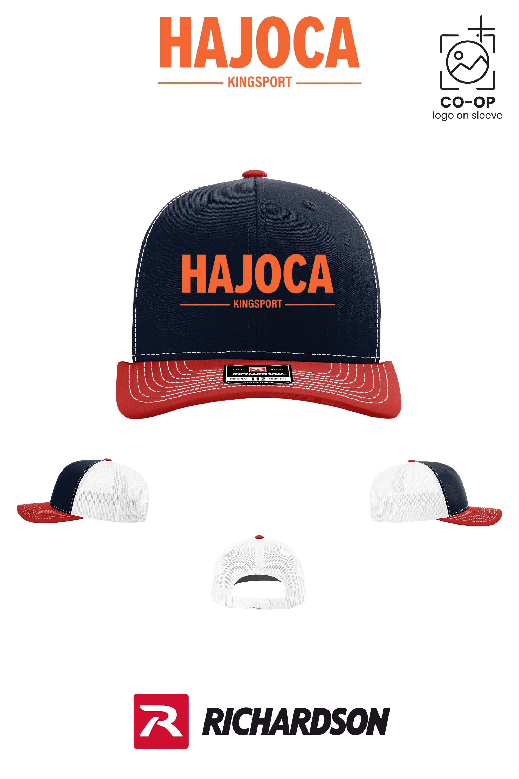 Richardson 112 Trucker Cap - HAJOCA - KINGSPORT