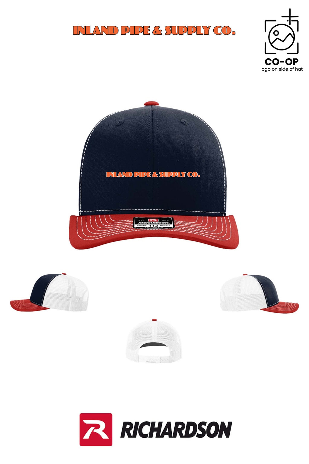 Richardson 112 Trucker Cap - INLAND PIPE AND SUPPLY