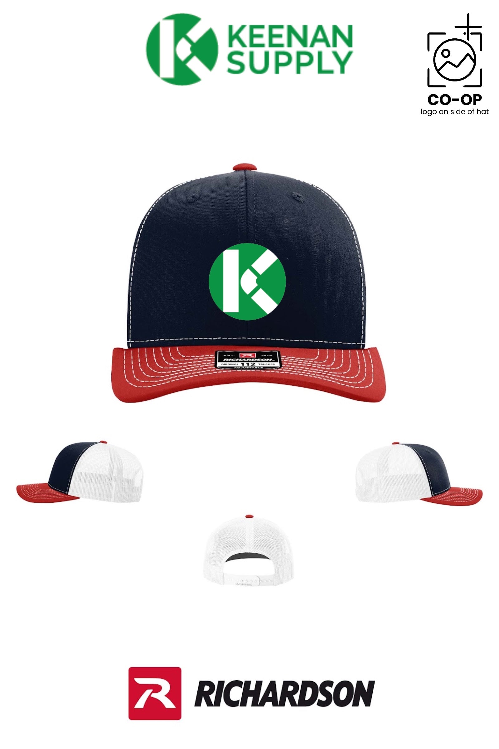 Richardson 112 Trucker Cap - KEENAN SUPPLY