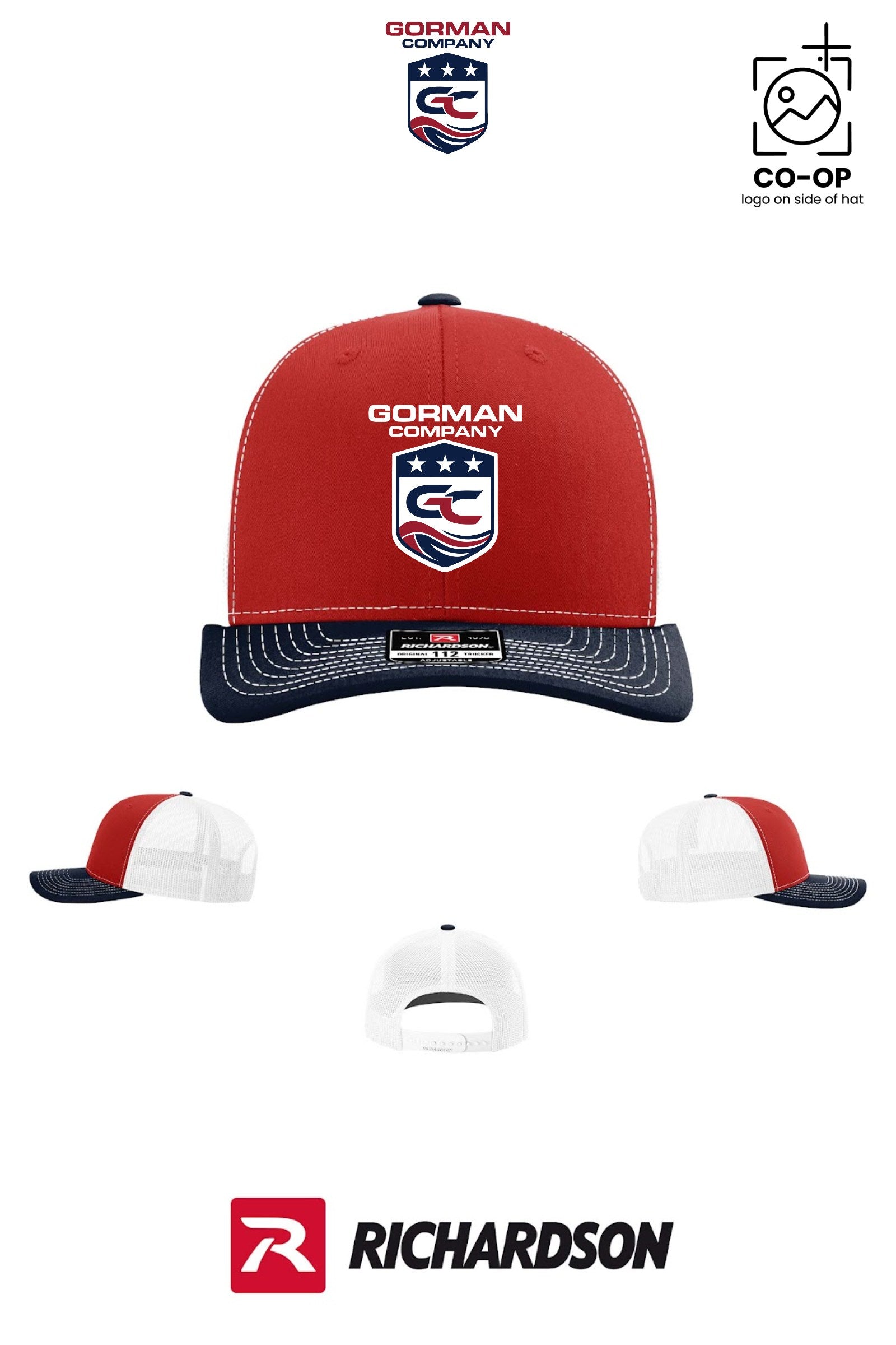 Richardson 112 Trucker Cap - GORMAN CO - PANAMA CITY