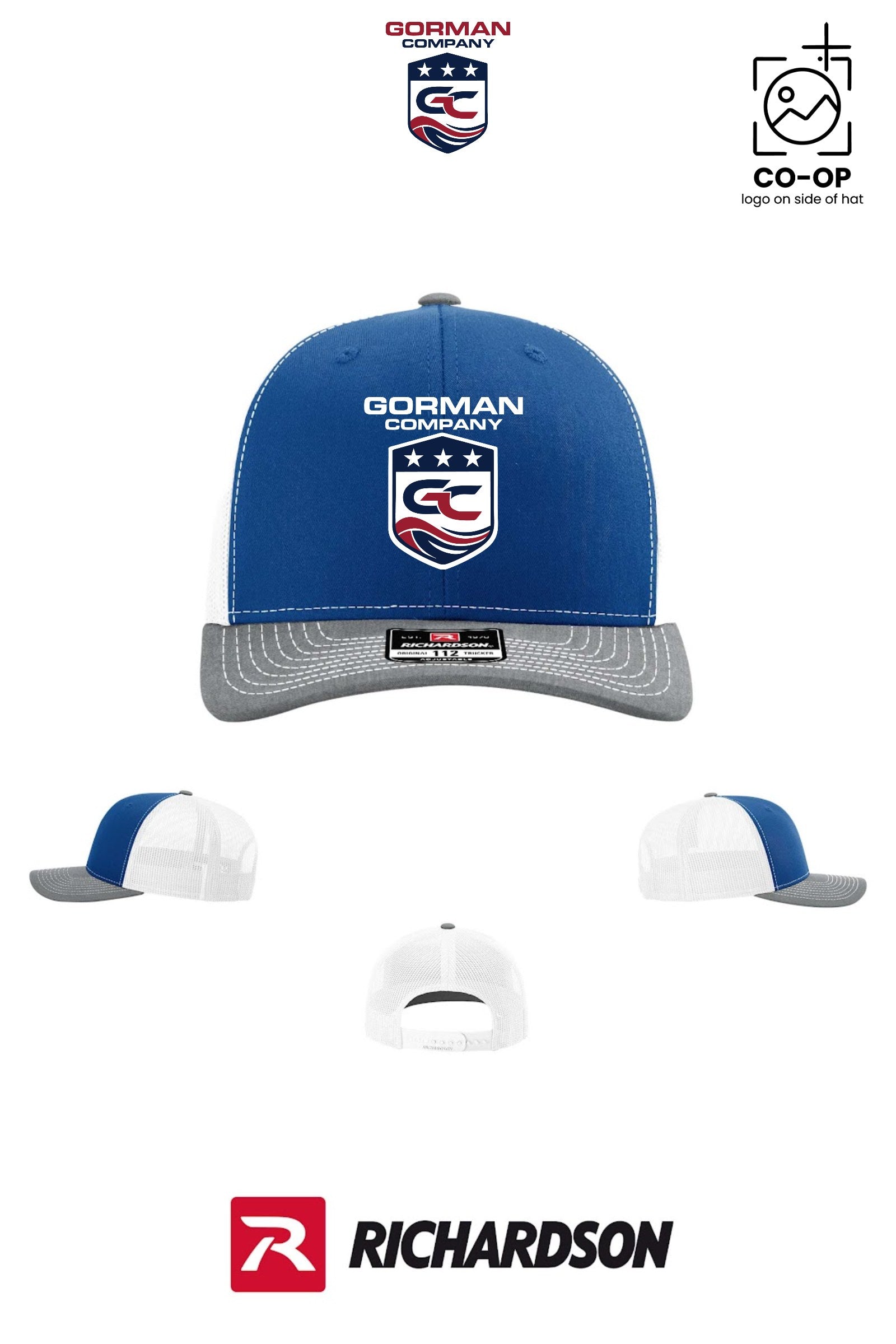 Richardson 112 Trucker Cap - GORMAN CO - PANAMA CITY