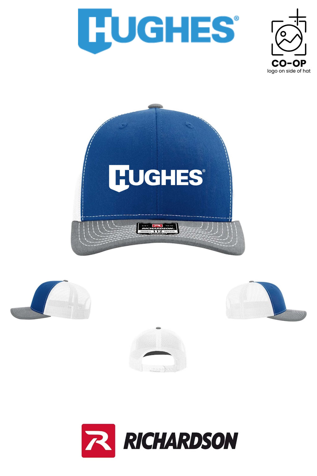 Richardson 112 Trucker Cap - HUGHES SUPPLY