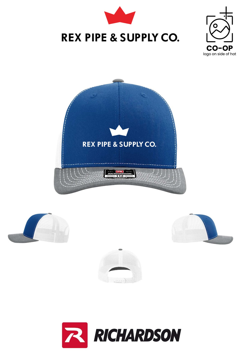 Richardson 112 Trucker Cap - REX PIPE AND SUPPLY