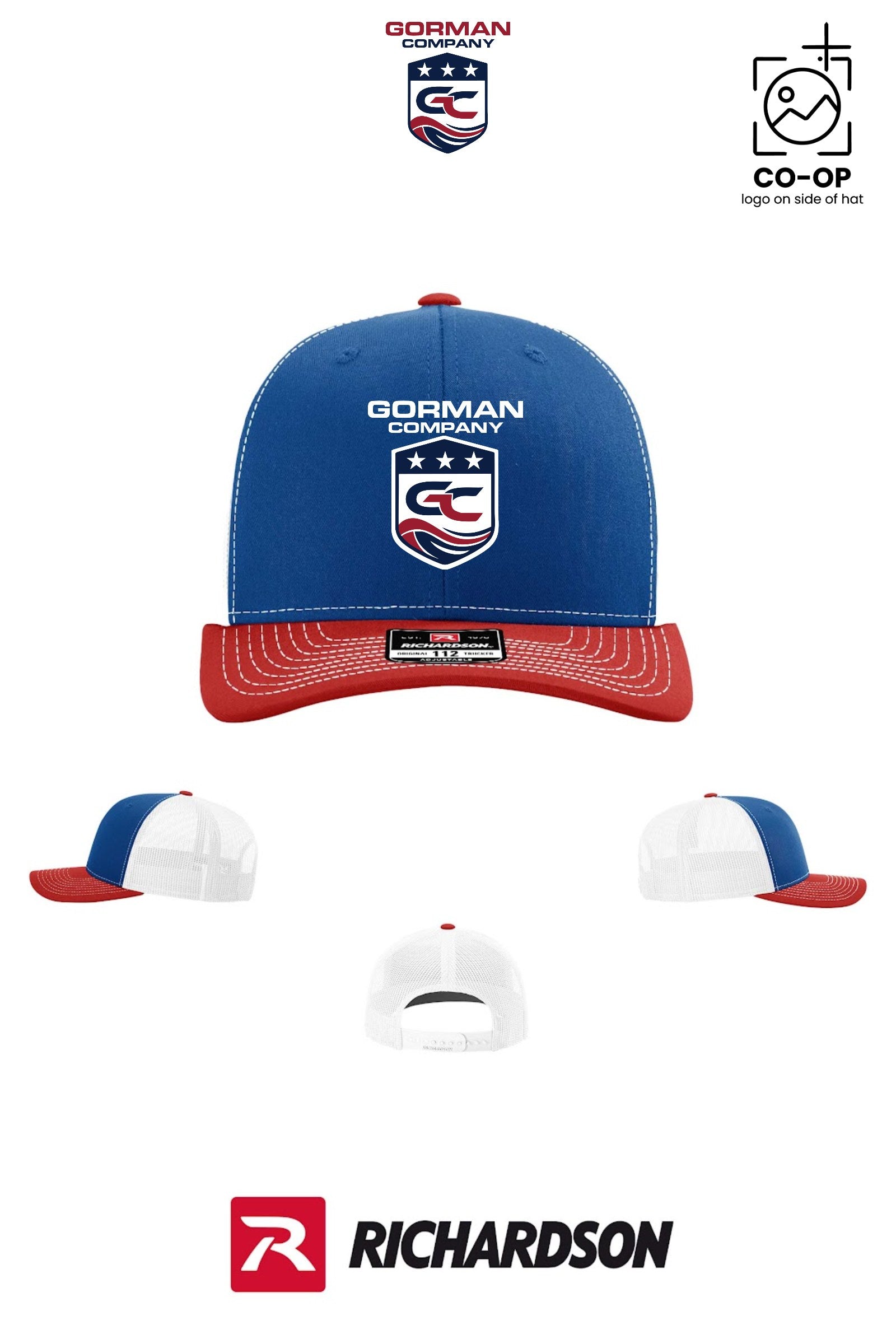 Richardson 112 Trucker Cap - GORMAN CO - PANAMA CITY