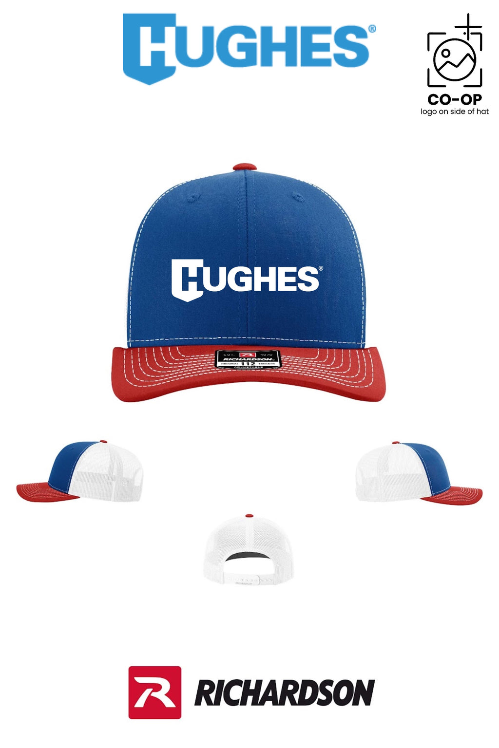 Richardson 112 Trucker Cap - HUGHES SUPPLY