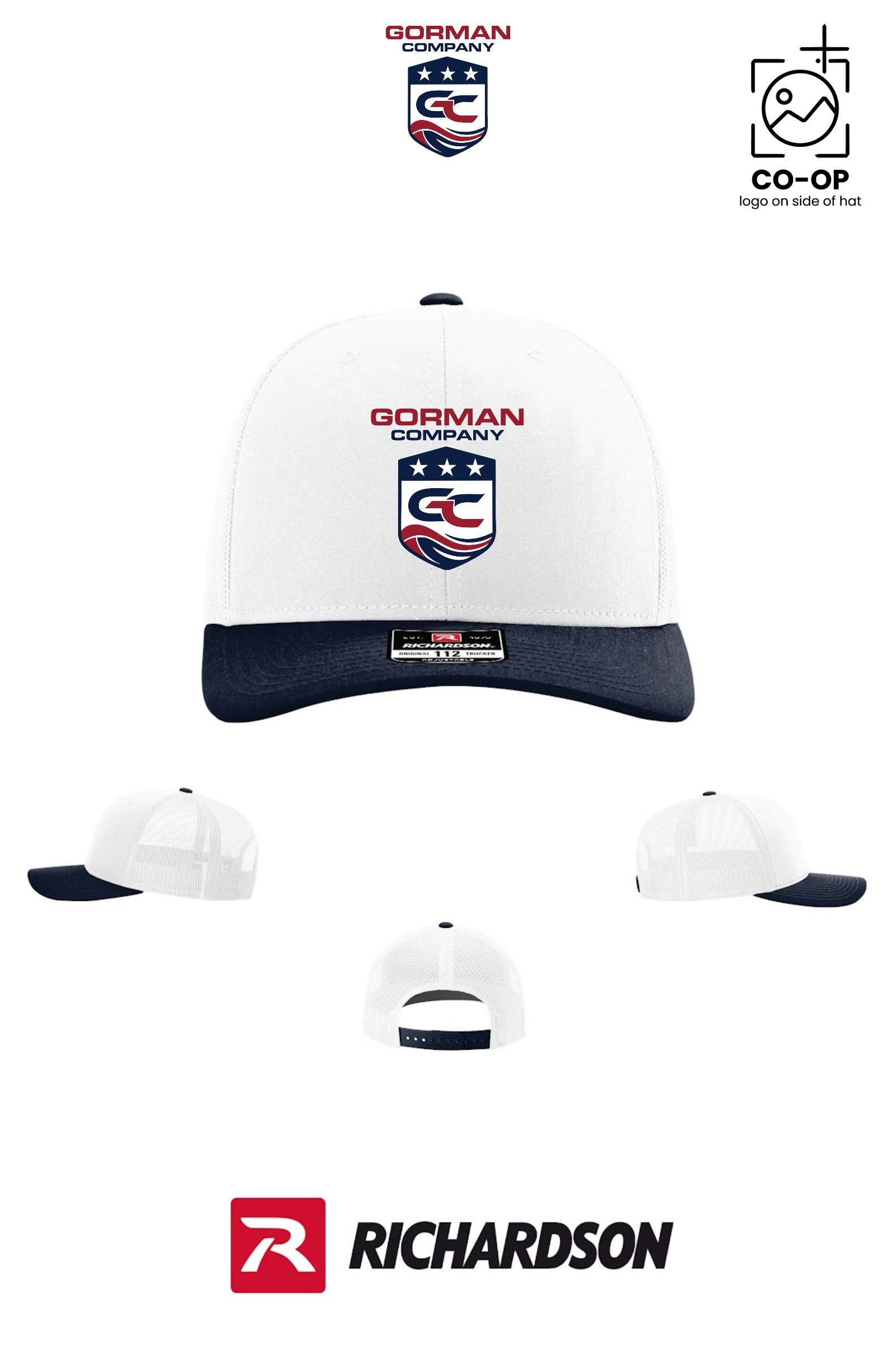 Richardson 112 Trucker Cap - GORMAN CO - PANAMA CITY