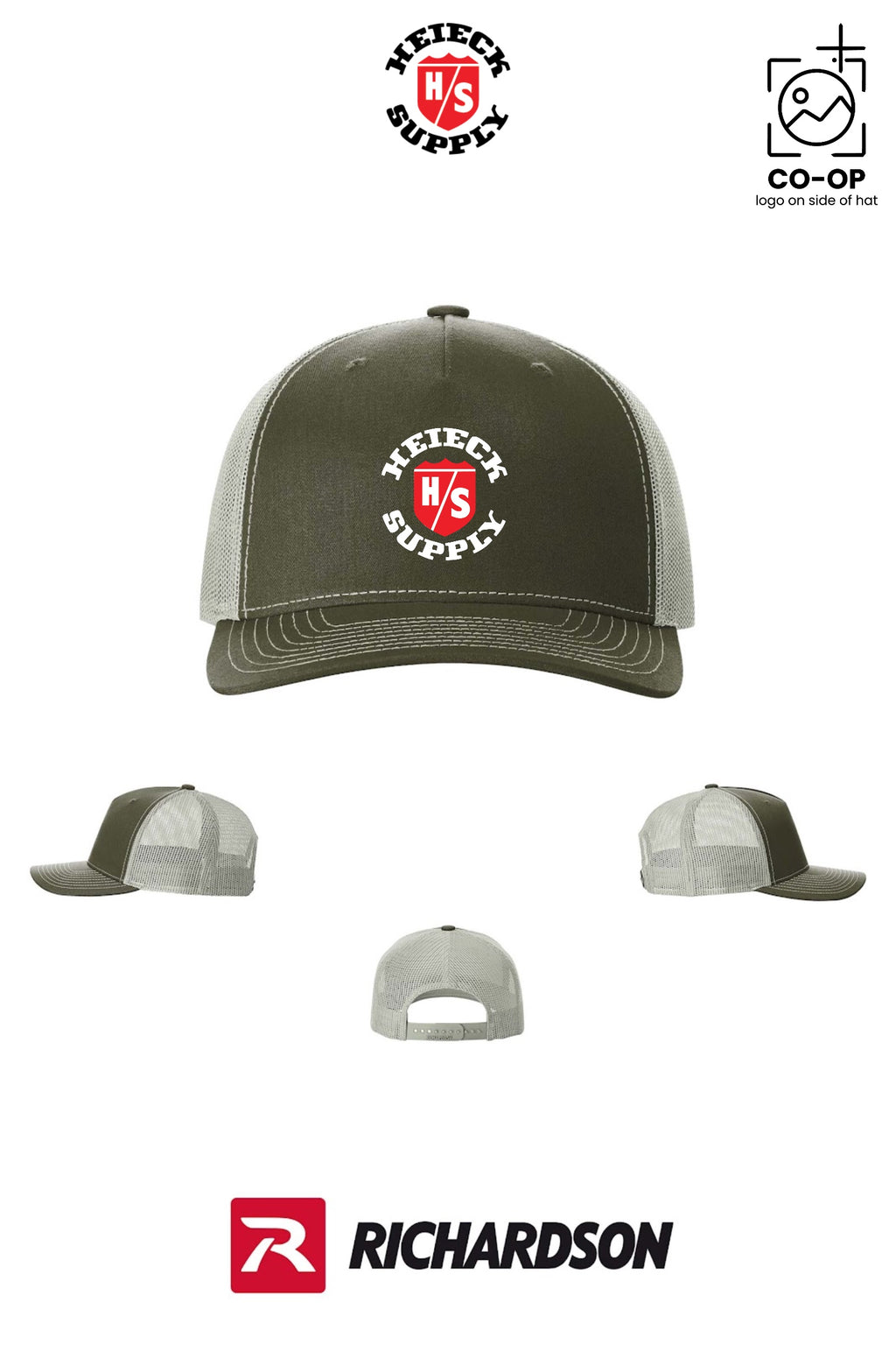 Richardson 112FP Five-Panel Trucker - HEIECK SUPPLY
