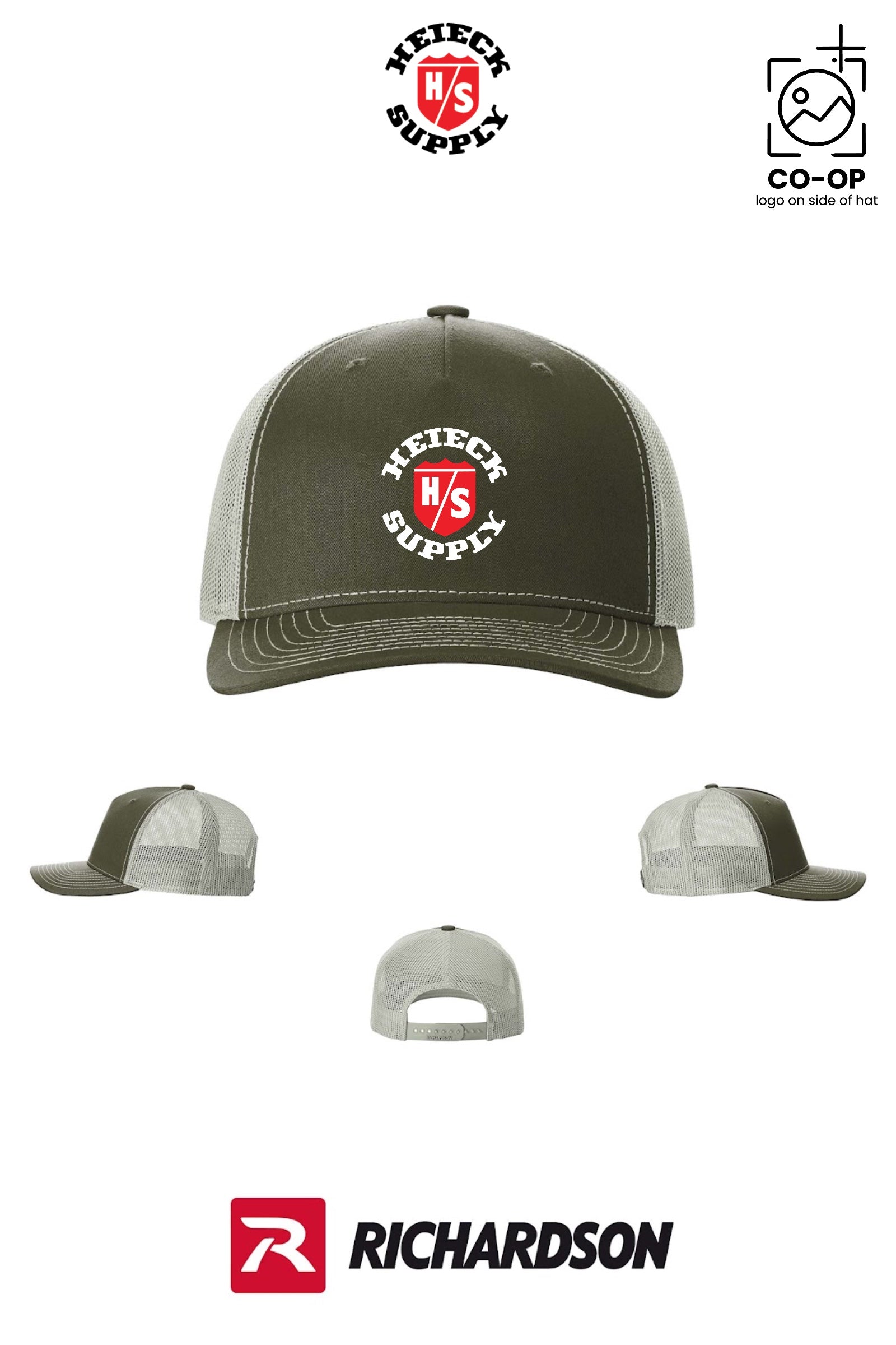 Richardson 112FP Five-Panel Trucker - HEIECK SUPPLY