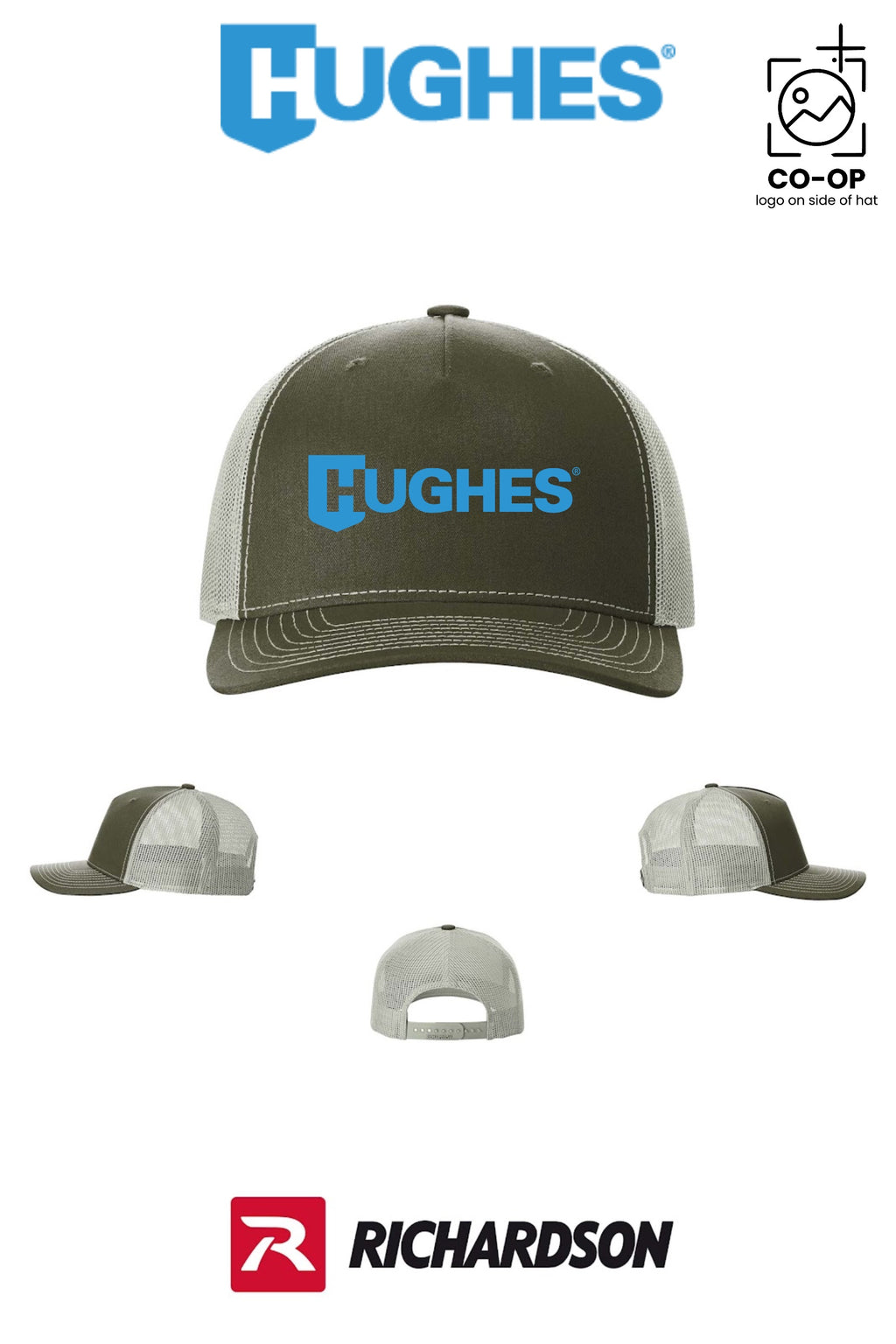 Richardson 112FP Five-Panel Trucker - HUGHES SUPPLY