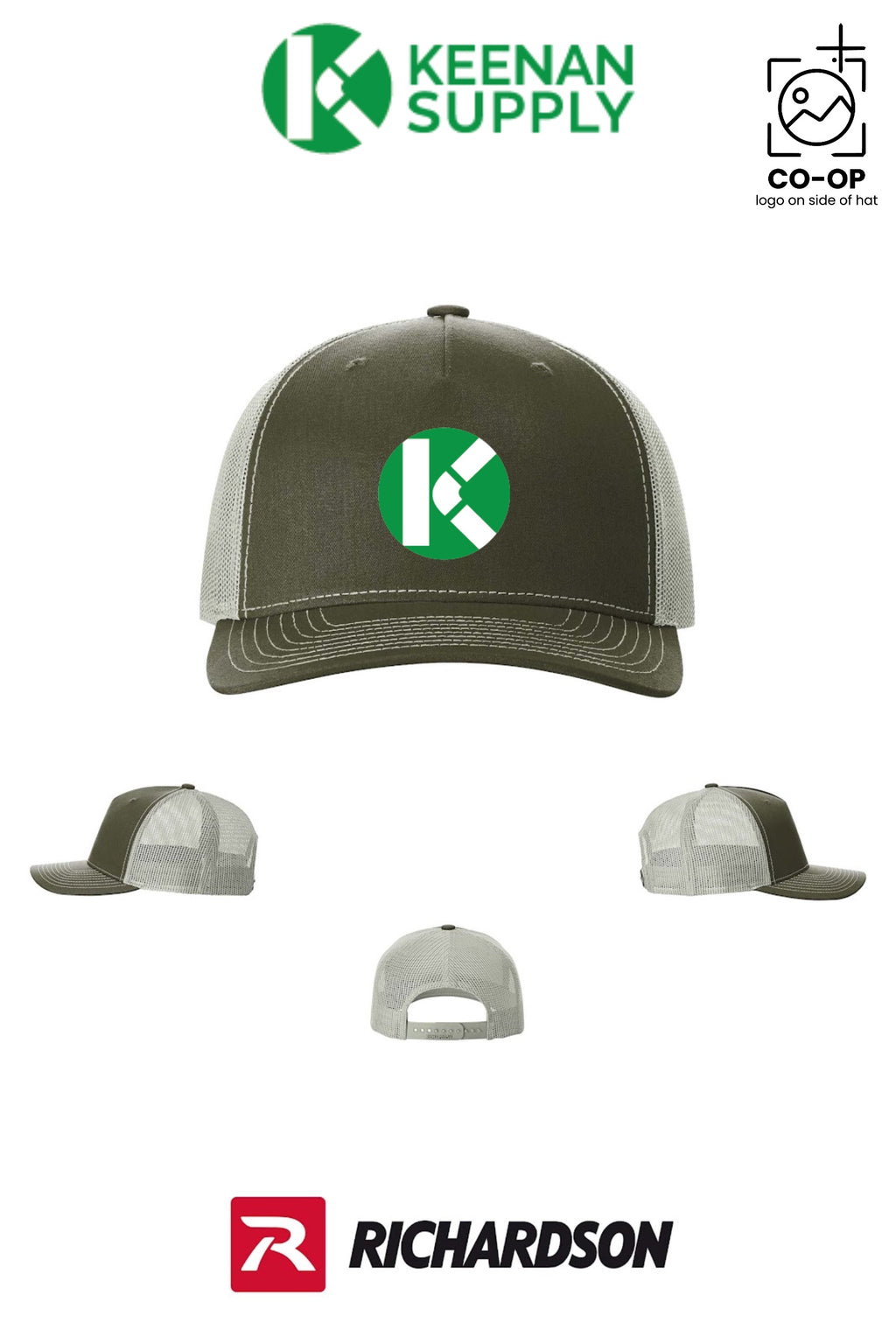 Richardson 112FP Five-Panel Trucker - KEENAN SUPPLY