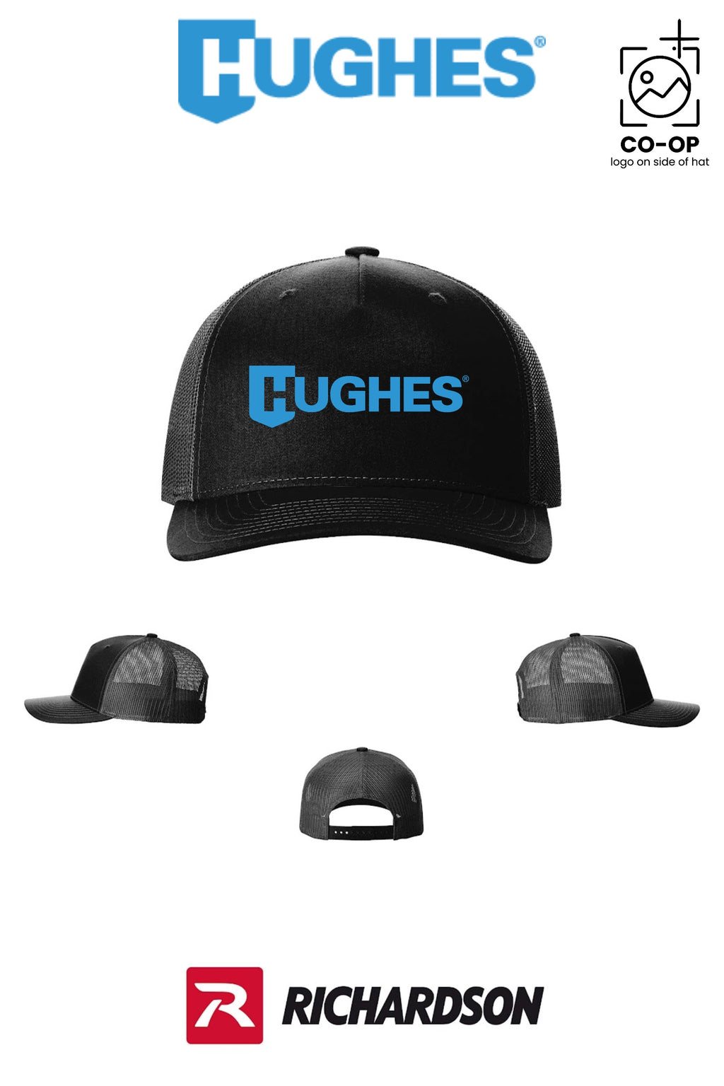 Richardson 112FP Five-Panel Trucker - HUGHES SUPPLY