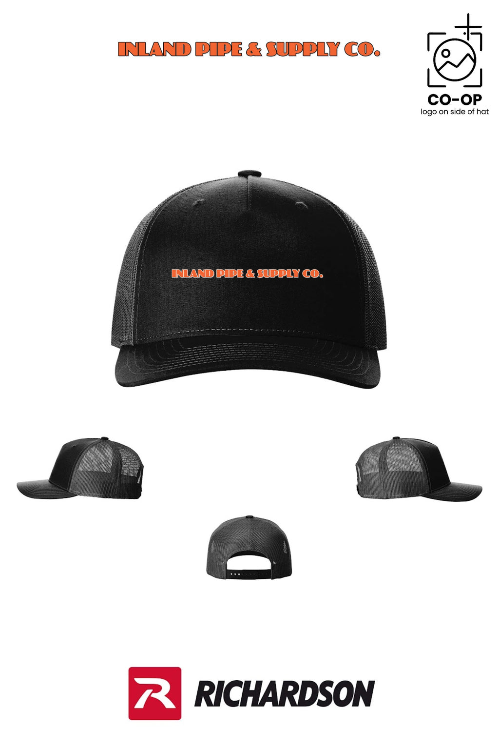Richardson 112FP Five-Panel Trucker - INLAND PIPE AND SUPPLY