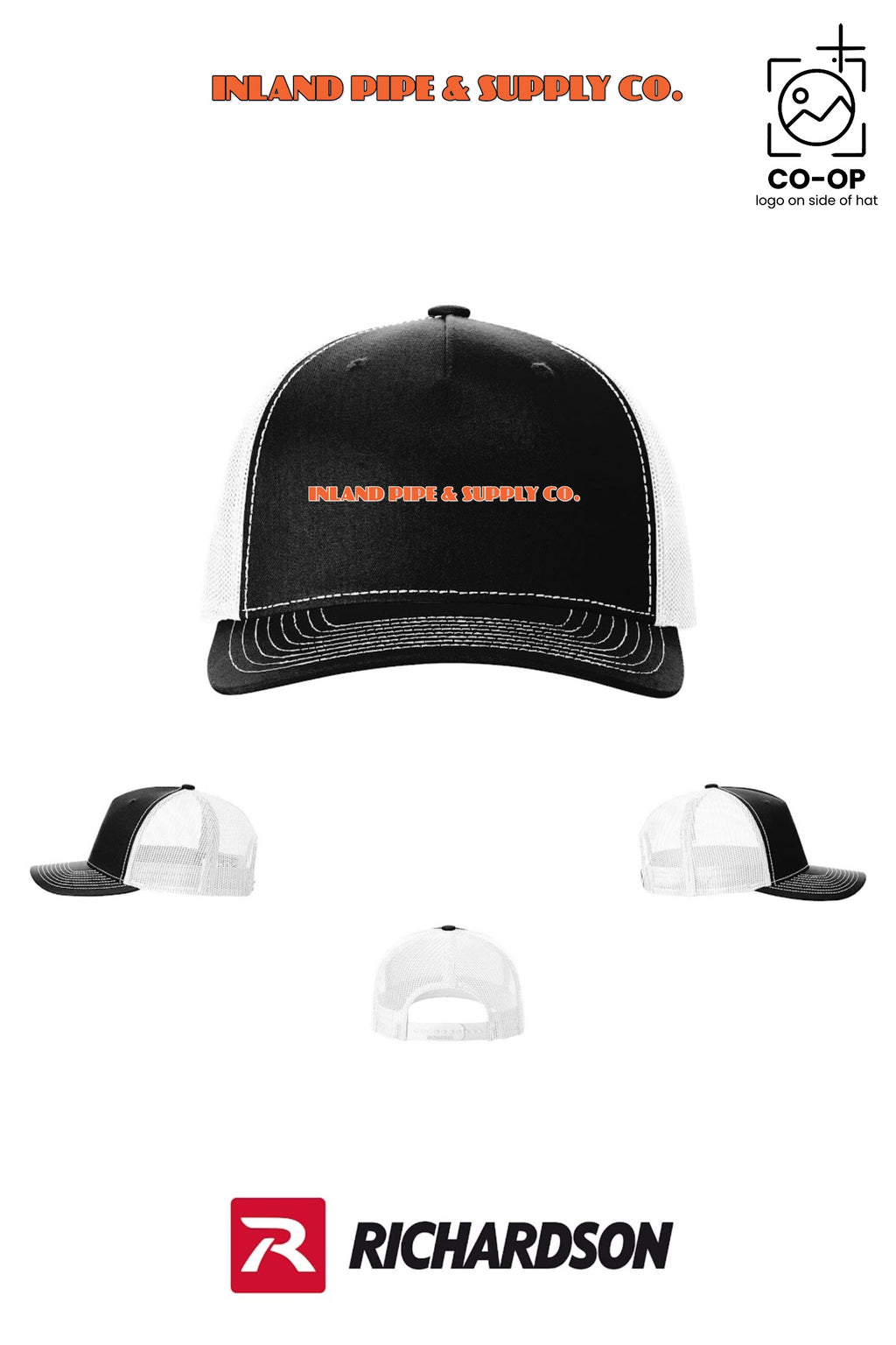 Richardson 112FP Five-Panel Trucker - INLAND PIPE AND SUPPLY