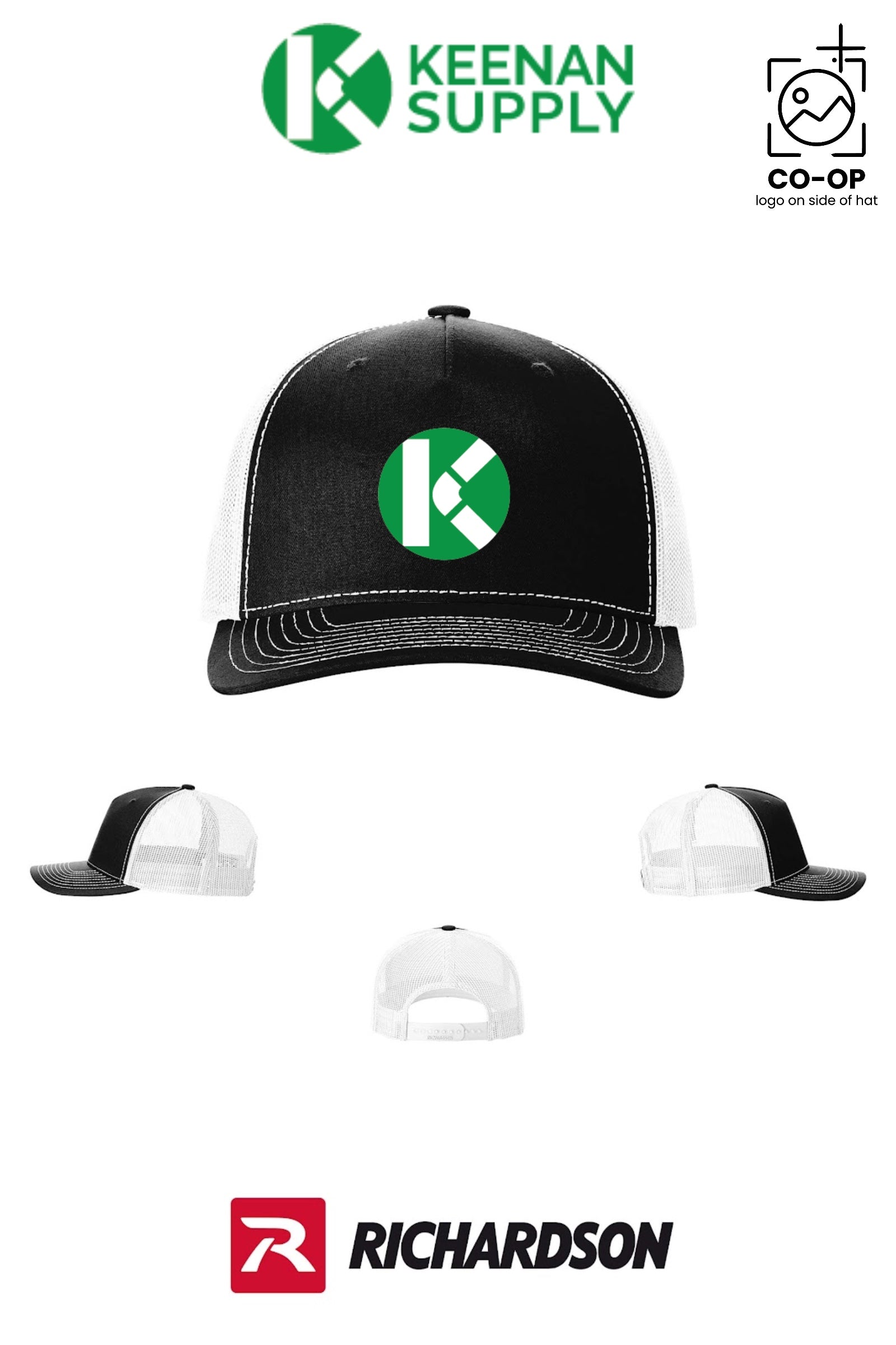 Richardson 112FP Five-Panel Trucker - KEENAN SUPPLY