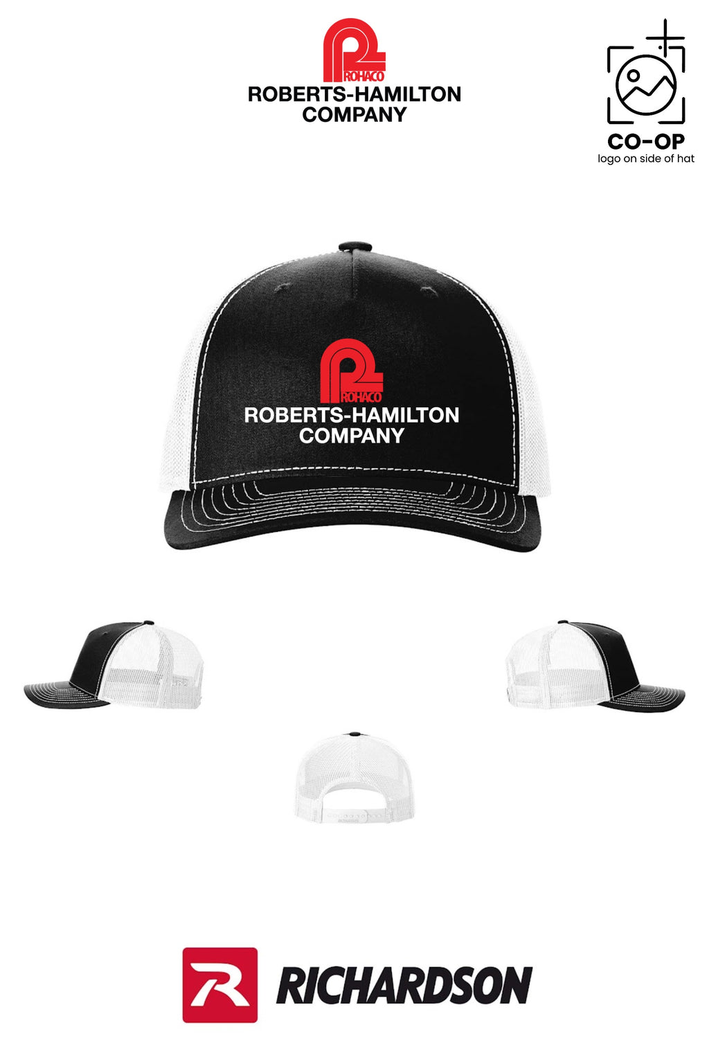 Richardson 112FP Five-Panel Trucker - ROBERTS-HAMILTON