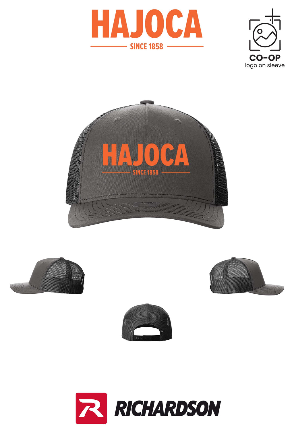 Richardson 112FP Five-Panel Trucker - HAJOCA