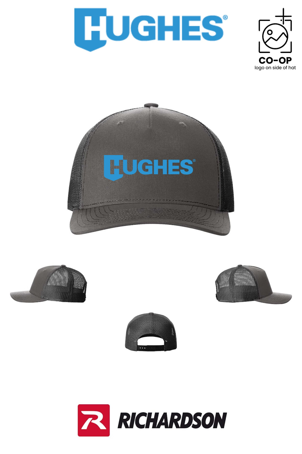 Richardson 112FP Five-Panel Trucker - HUGHES SUPPLY
