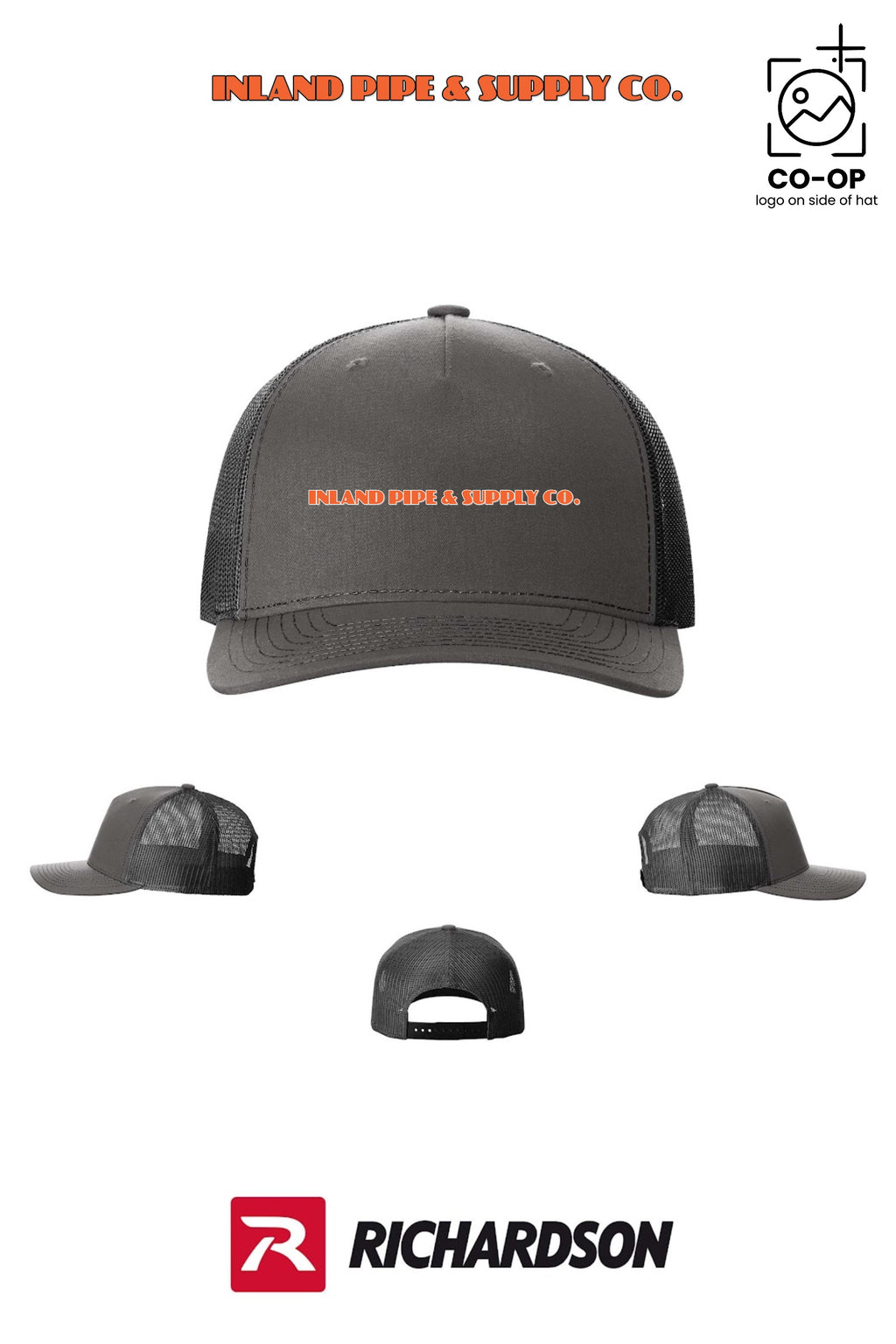 Richardson 112FP Five-Panel Trucker - INLAND PIPE AND SUPPLY