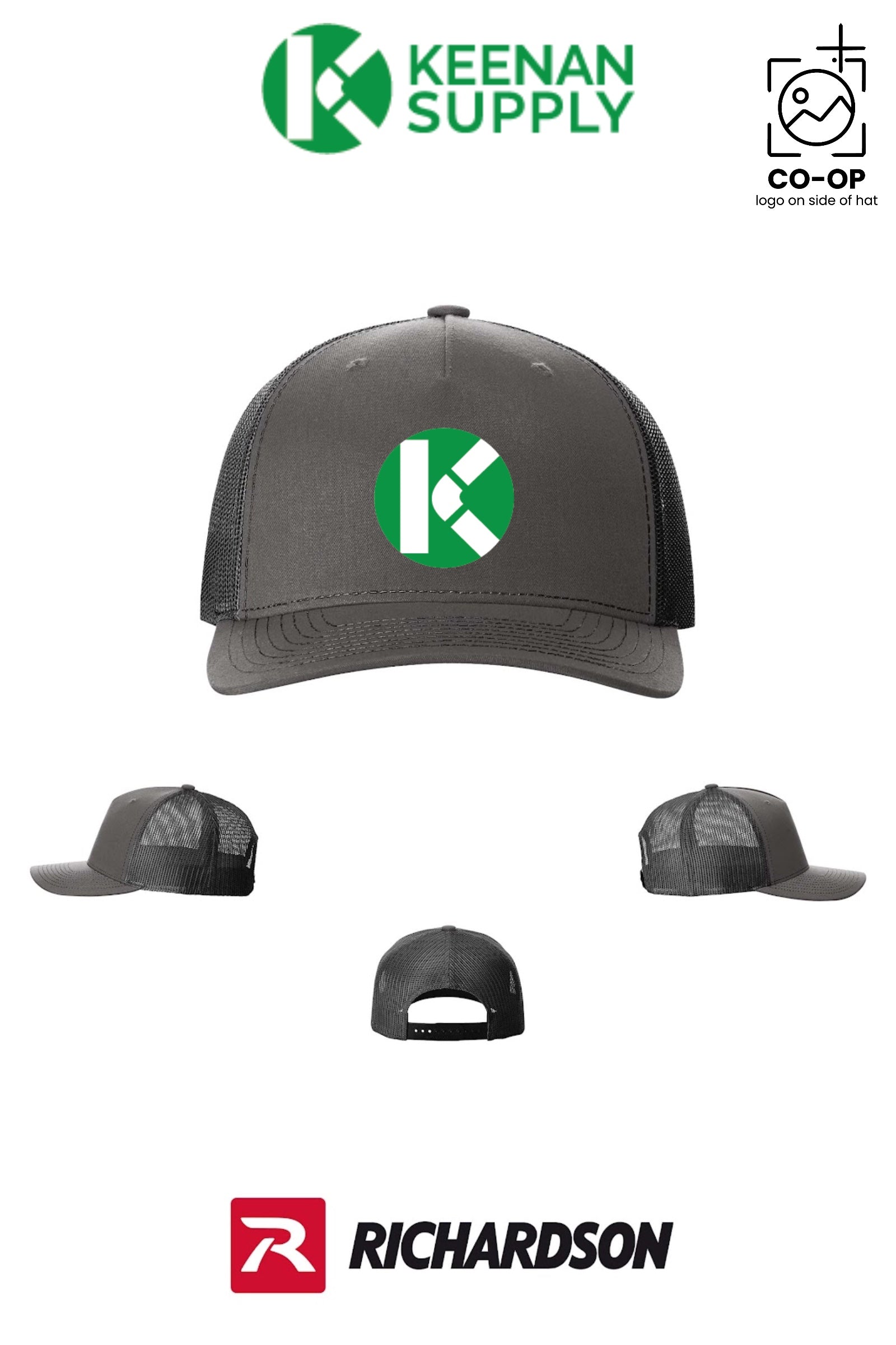 Richardson 112FP Five-Panel Trucker - KEENAN SUPPLY