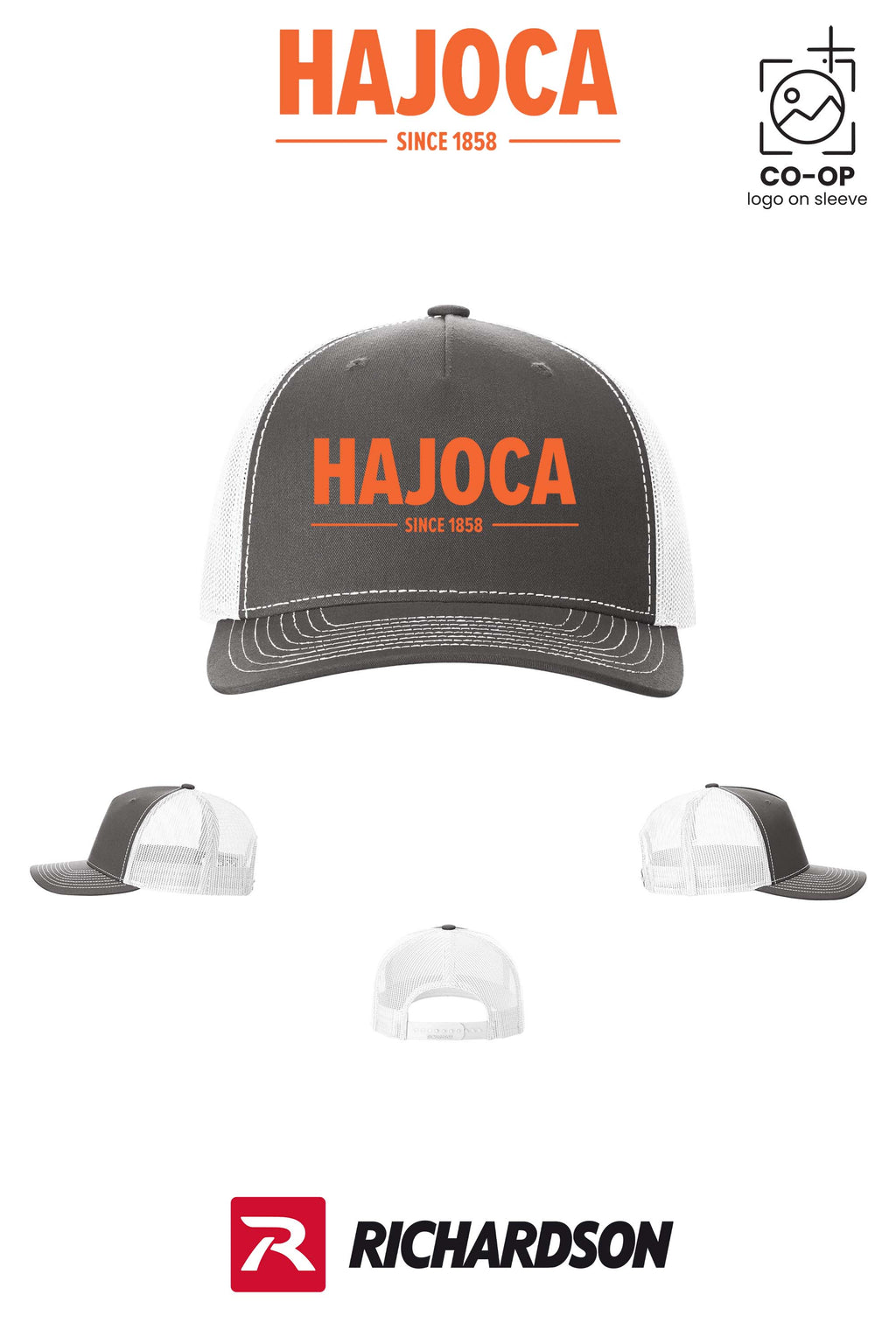 Richardson 112FP Five-Panel Trucker - HAJOCA