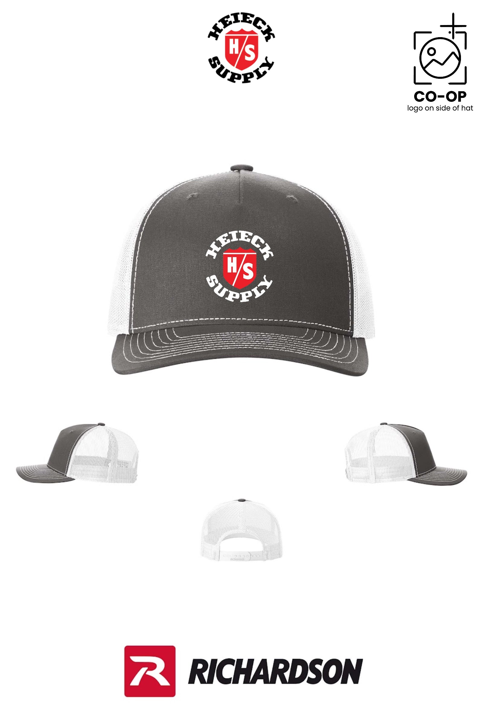 Richardson 112FP Five-Panel Trucker - HEIECK SUPPLY