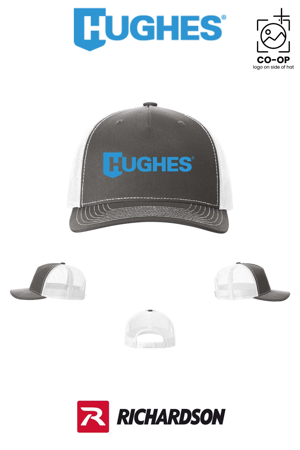 Richardson 112FP Five-Panel Trucker - HUGHES SUPPLY