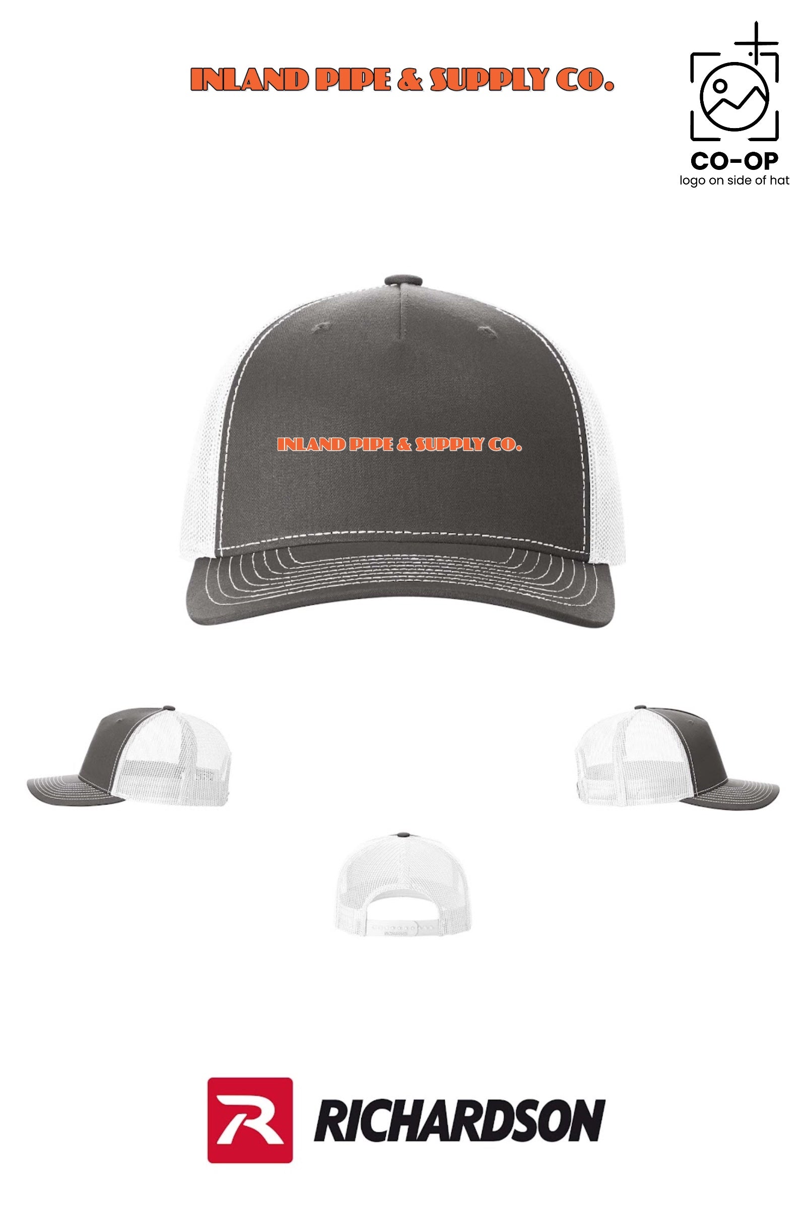 Richardson 112FP Five-Panel Trucker - INLAND PIPE AND SUPPLY