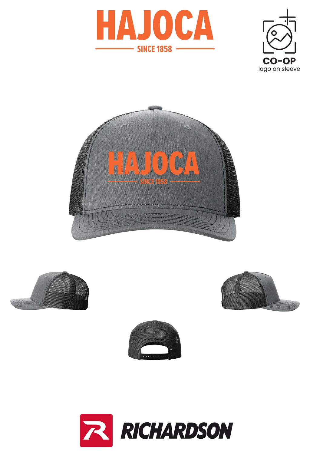 Richardson 112FP Five-Panel Trucker - HAJOCA