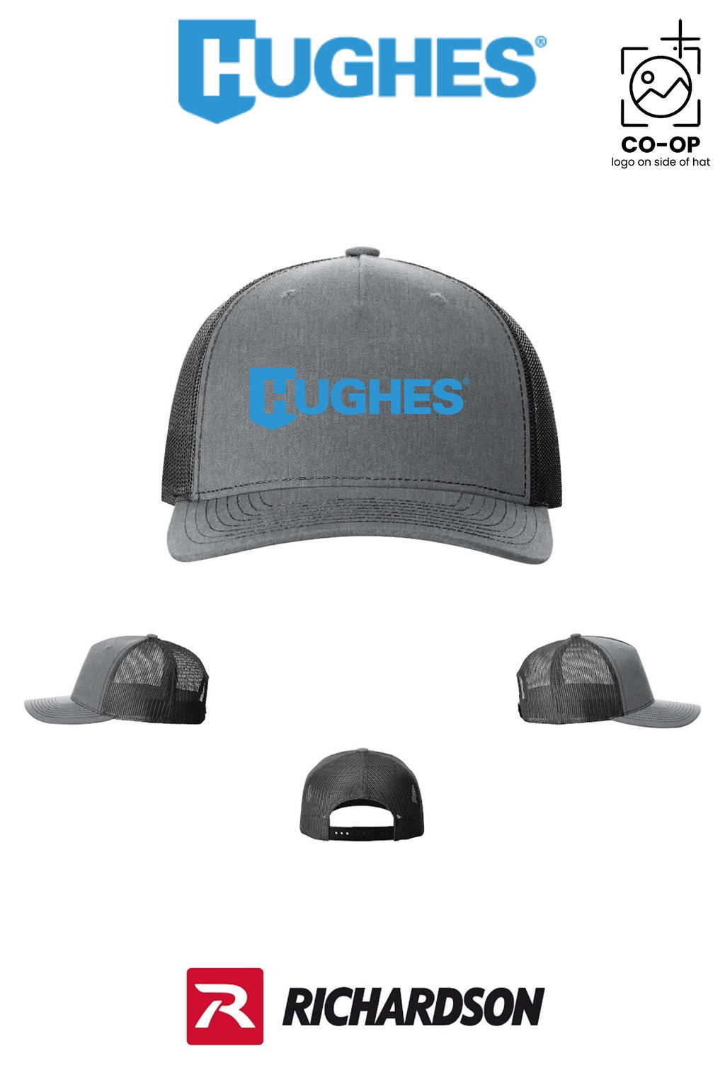 Richardson 112FP Five-Panel Trucker - HUGHES SUPPLY