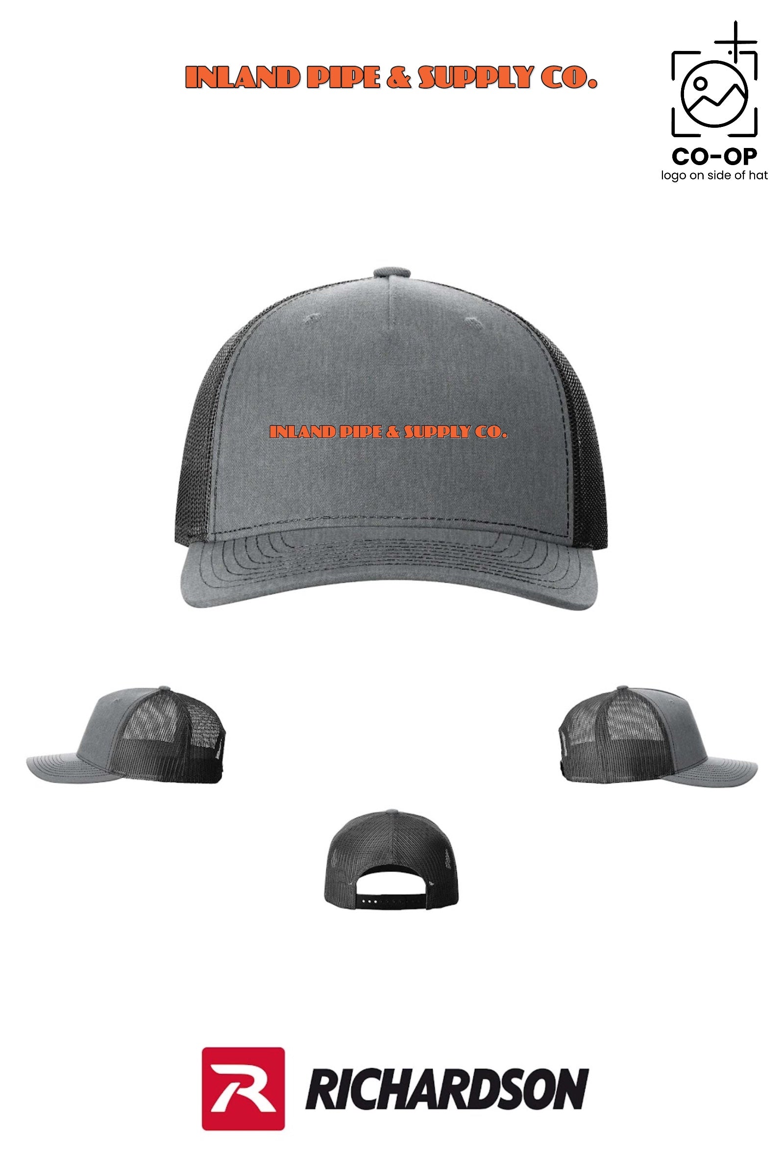 Richardson 112FP Five-Panel Trucker - INLAND PIPE AND SUPPLY